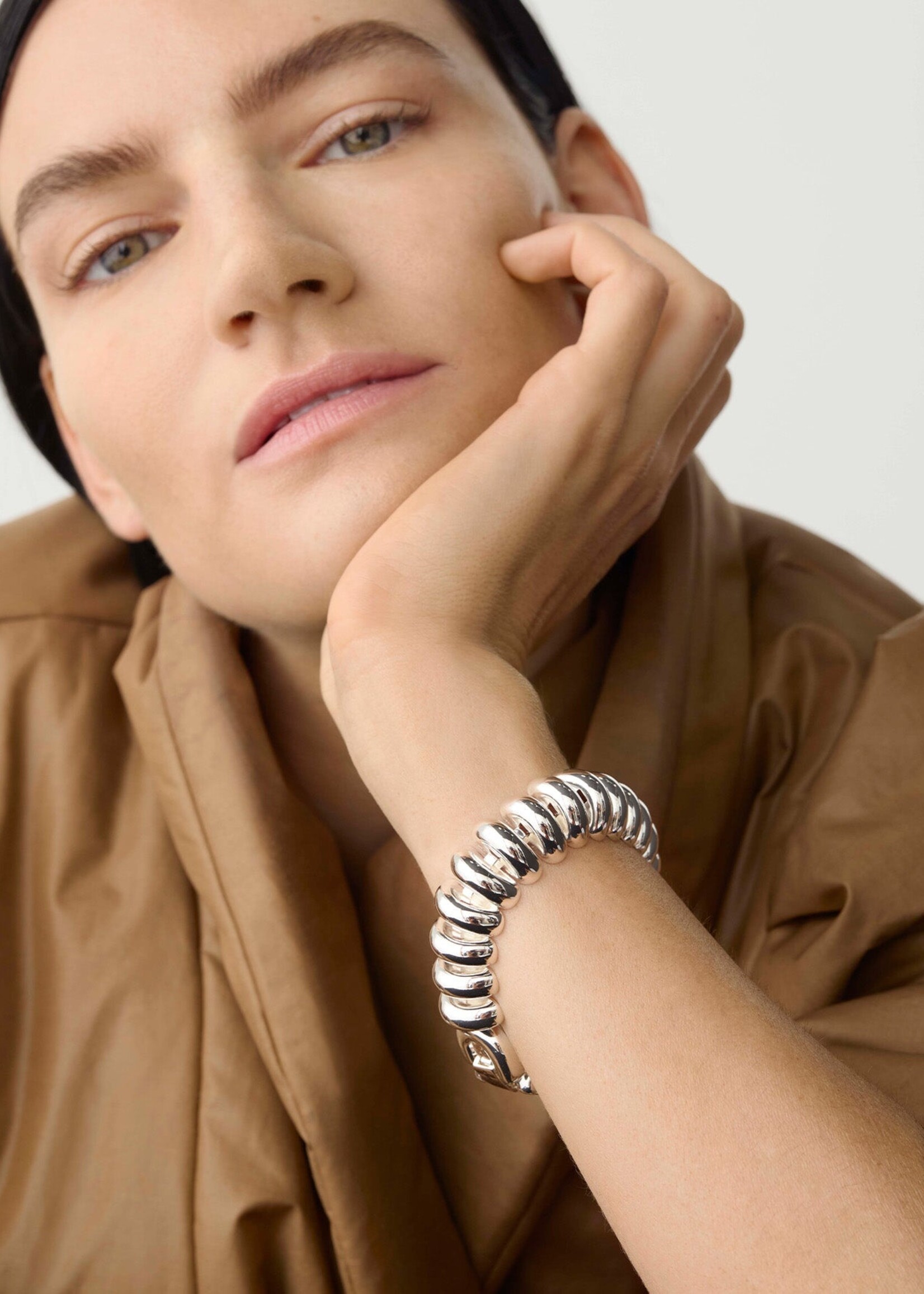 Jenny Bird Sofia Mega Bracelet - Silver