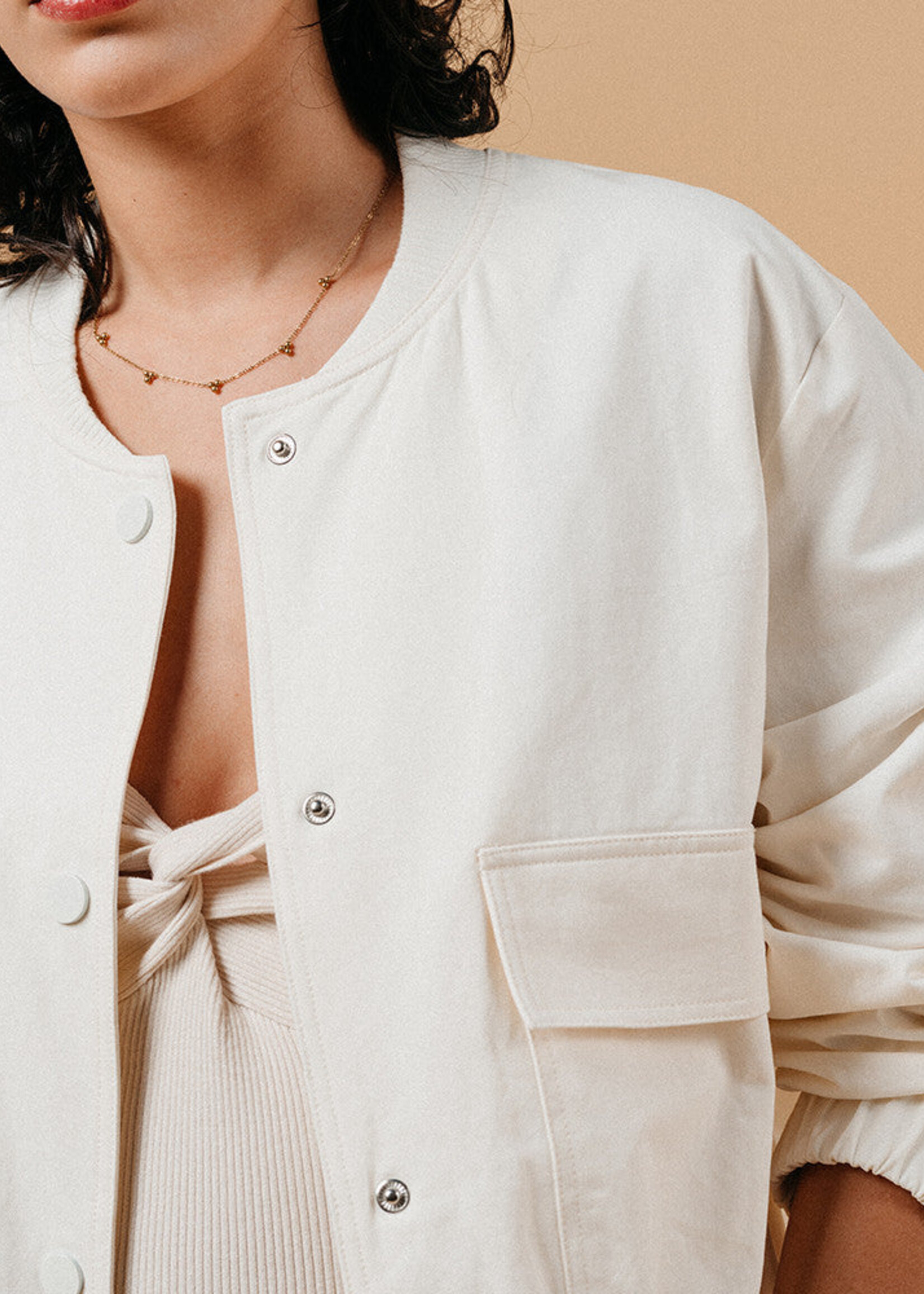 Grace and Mila Grace & Mila Megane Jacket - Ecru