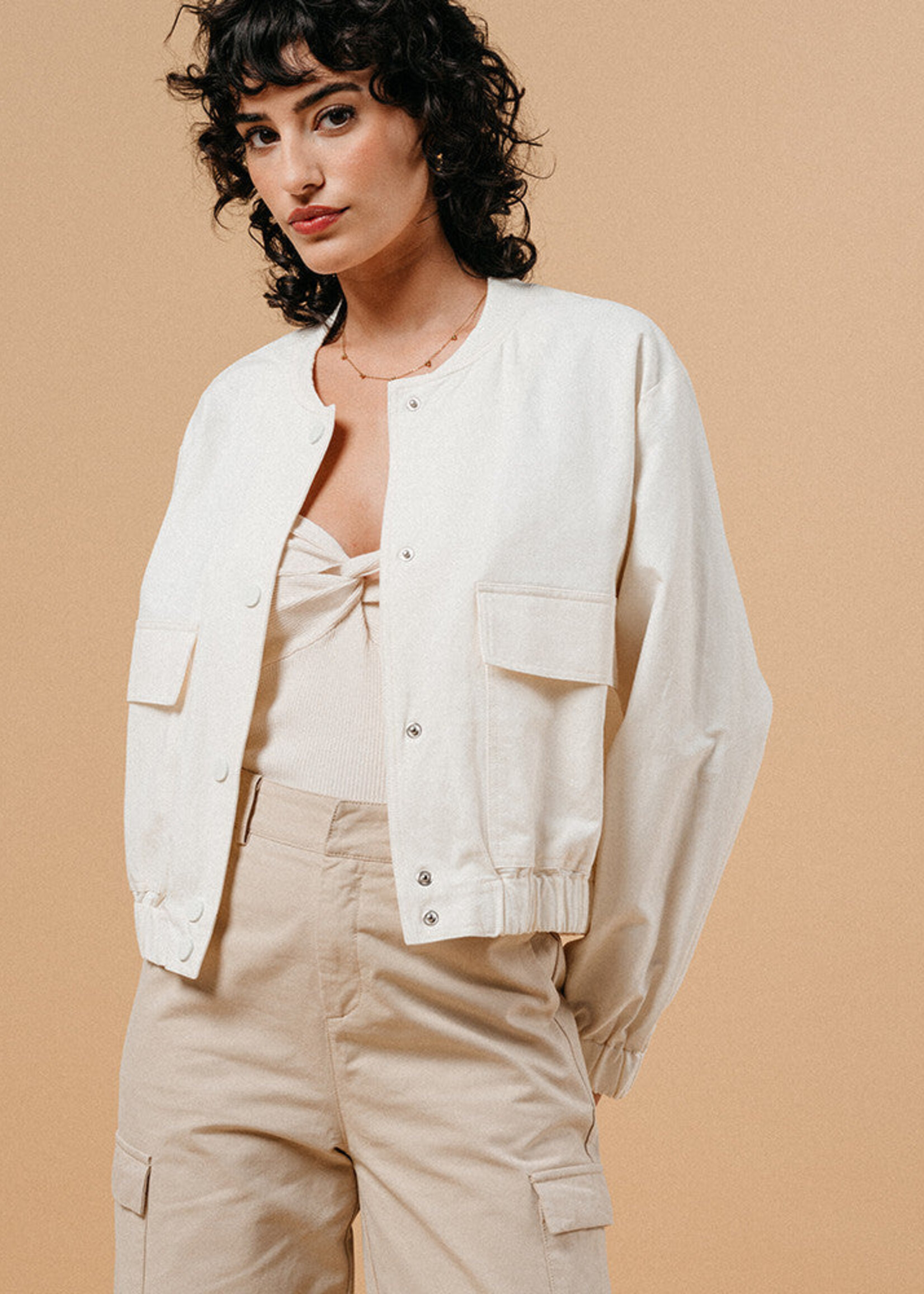 Grace and Mila Grace & Mila Veste Mégane - Écru
