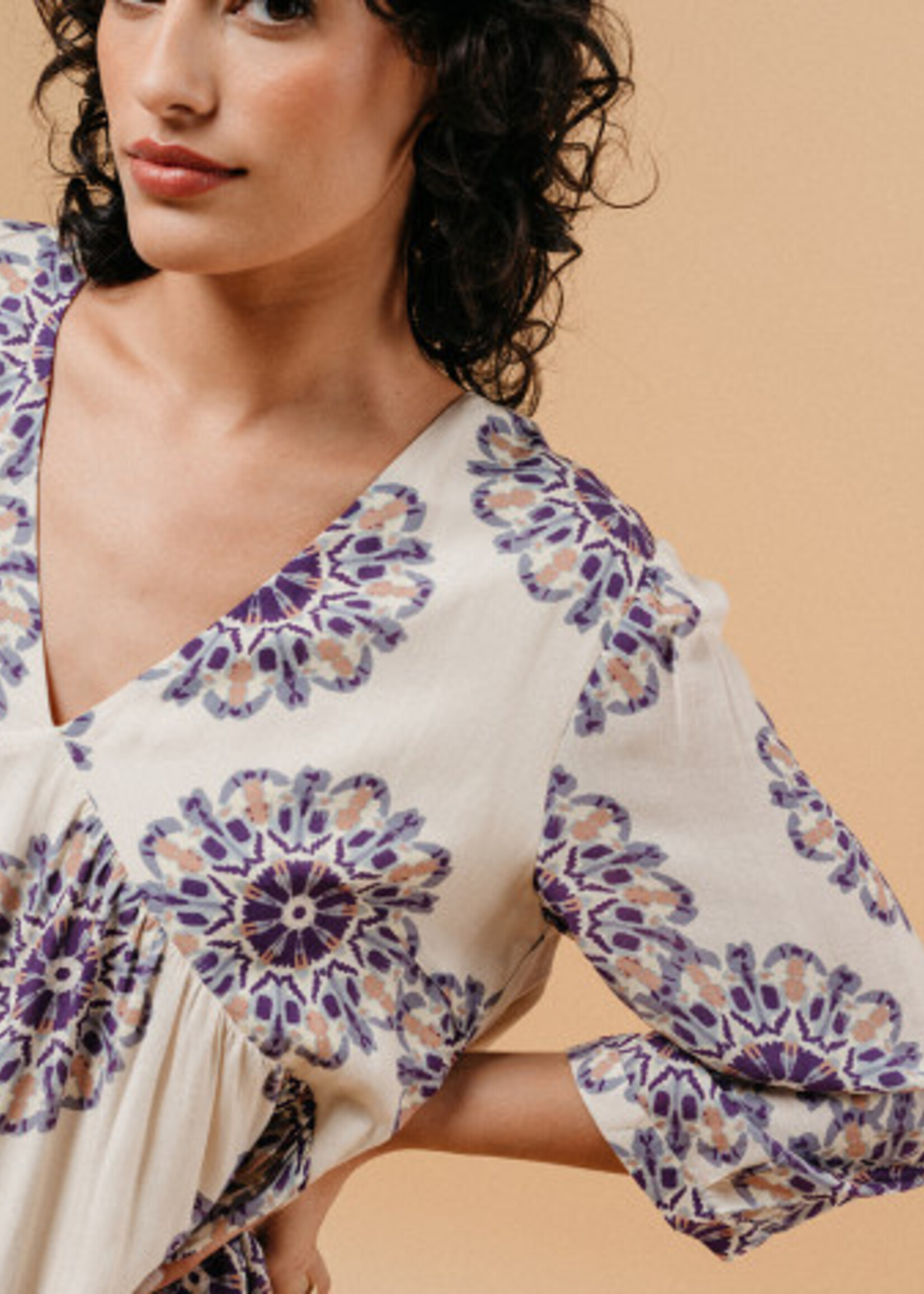 Grace and Mila Grace & Mila Malia Dress - Beige