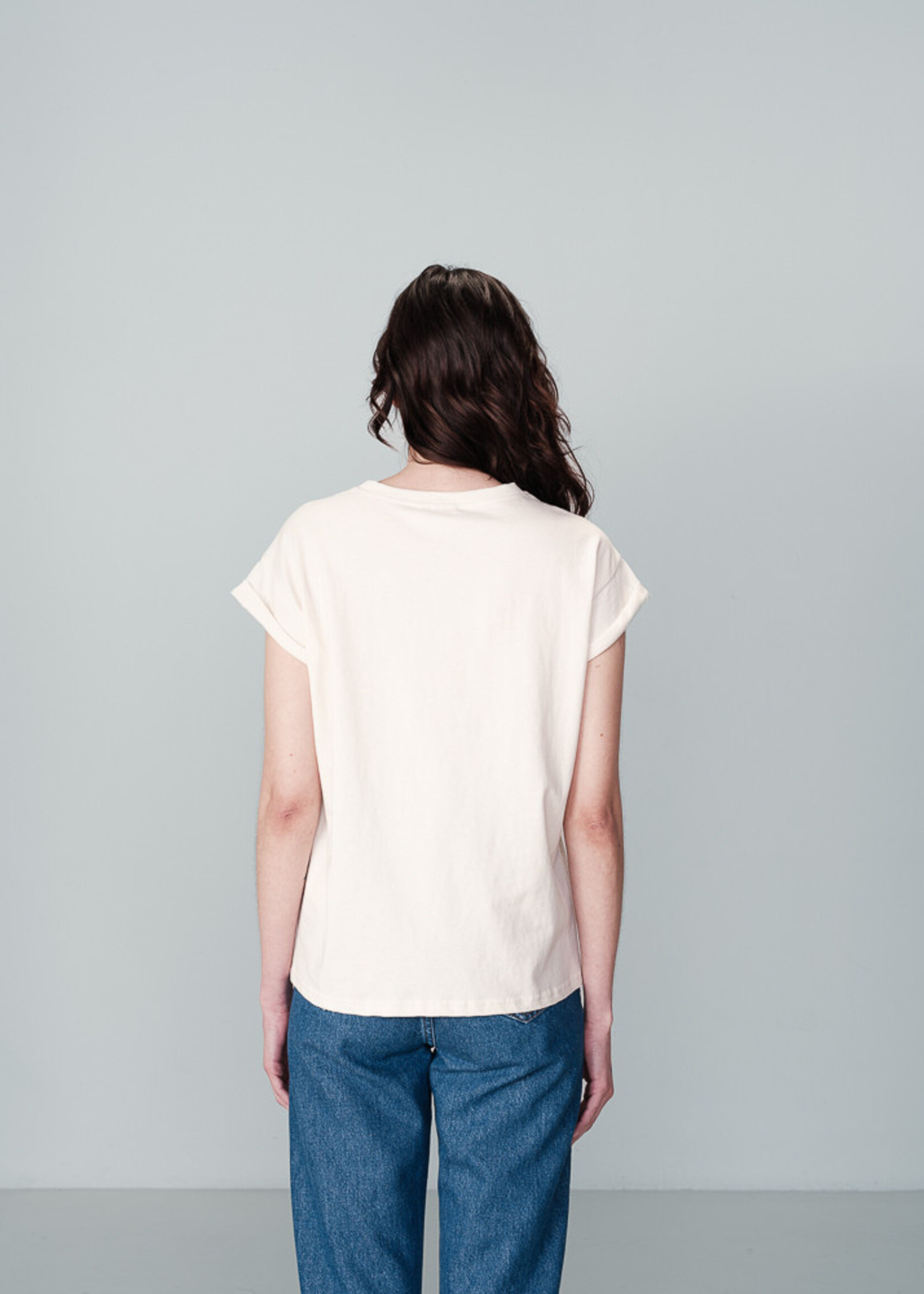 Grace and Mila Grace & Mila T-shirt Noodle - Beige