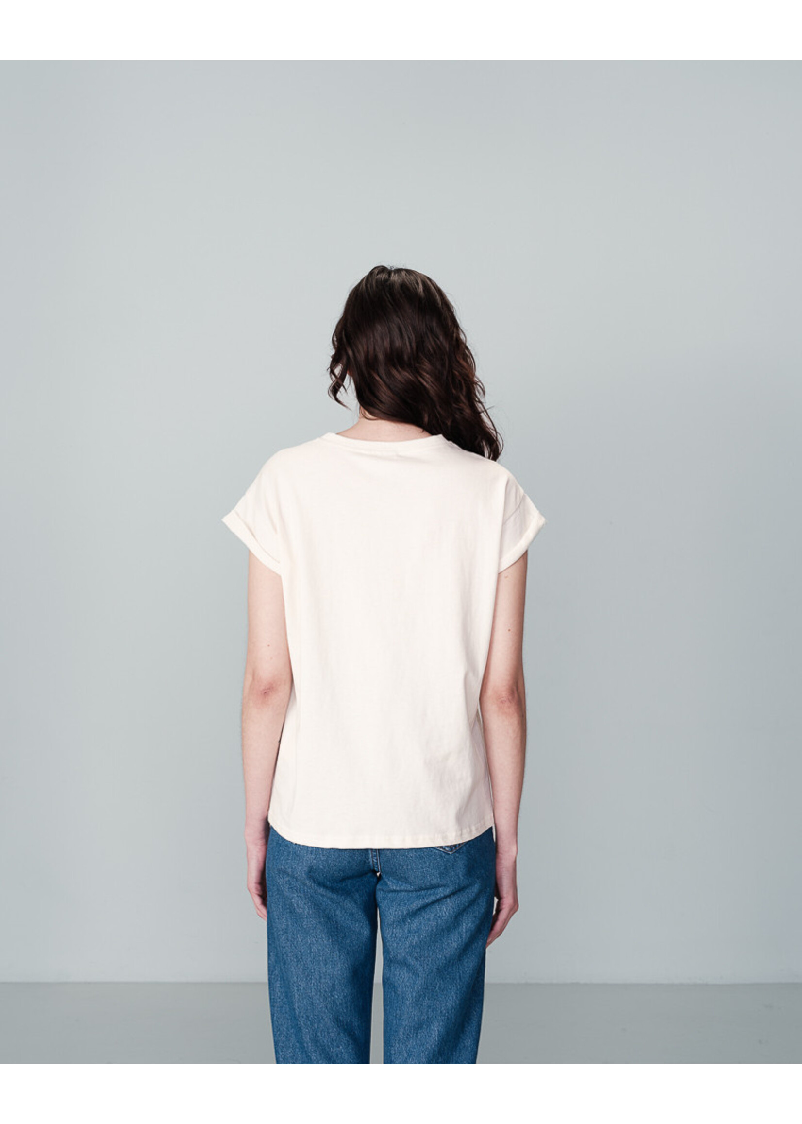 Grace and Mila Grace & Mila T-shirt Noodle - Beige
