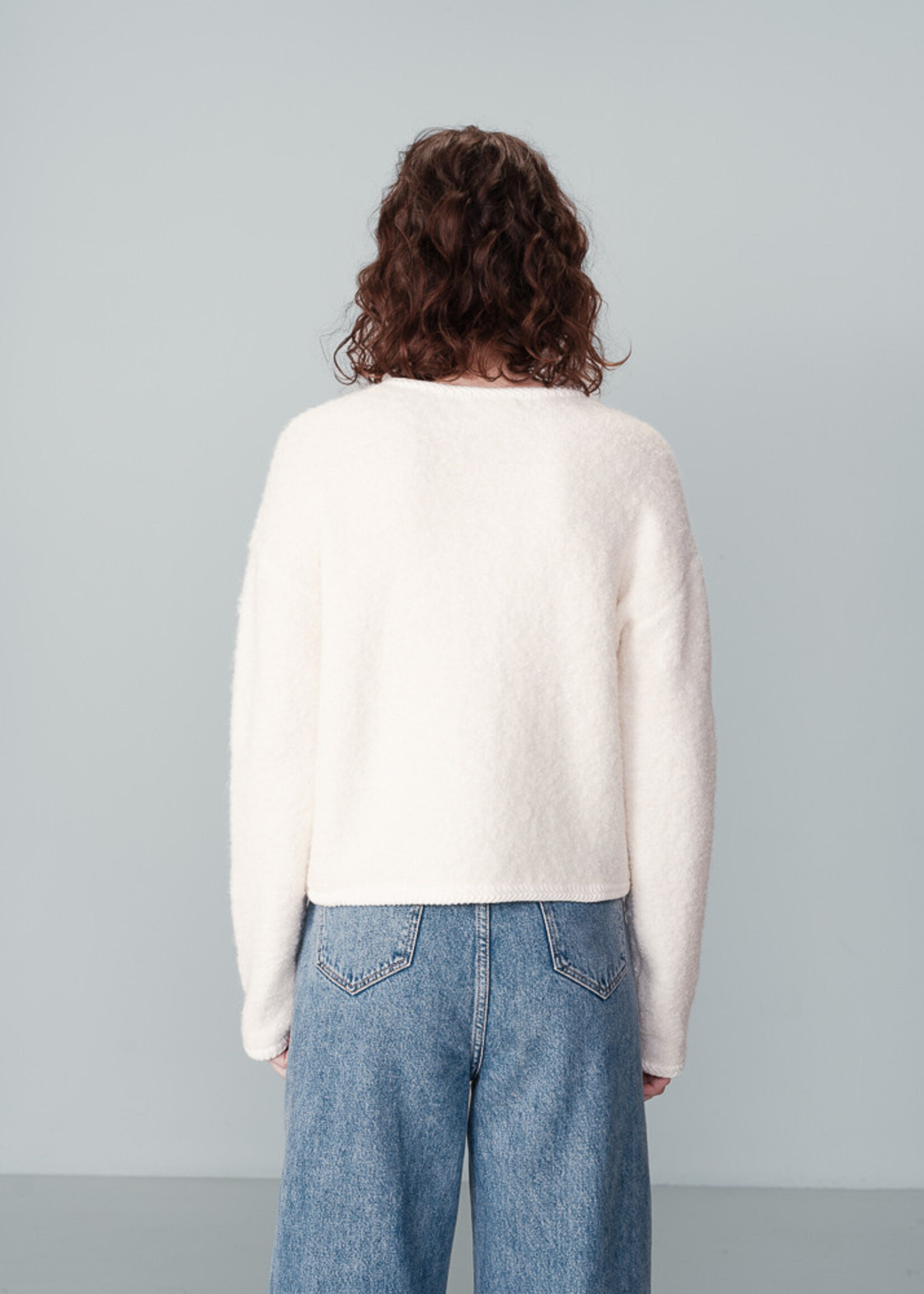 Grace and Mila Grace & Mila Narnia Cardigan - Ecru