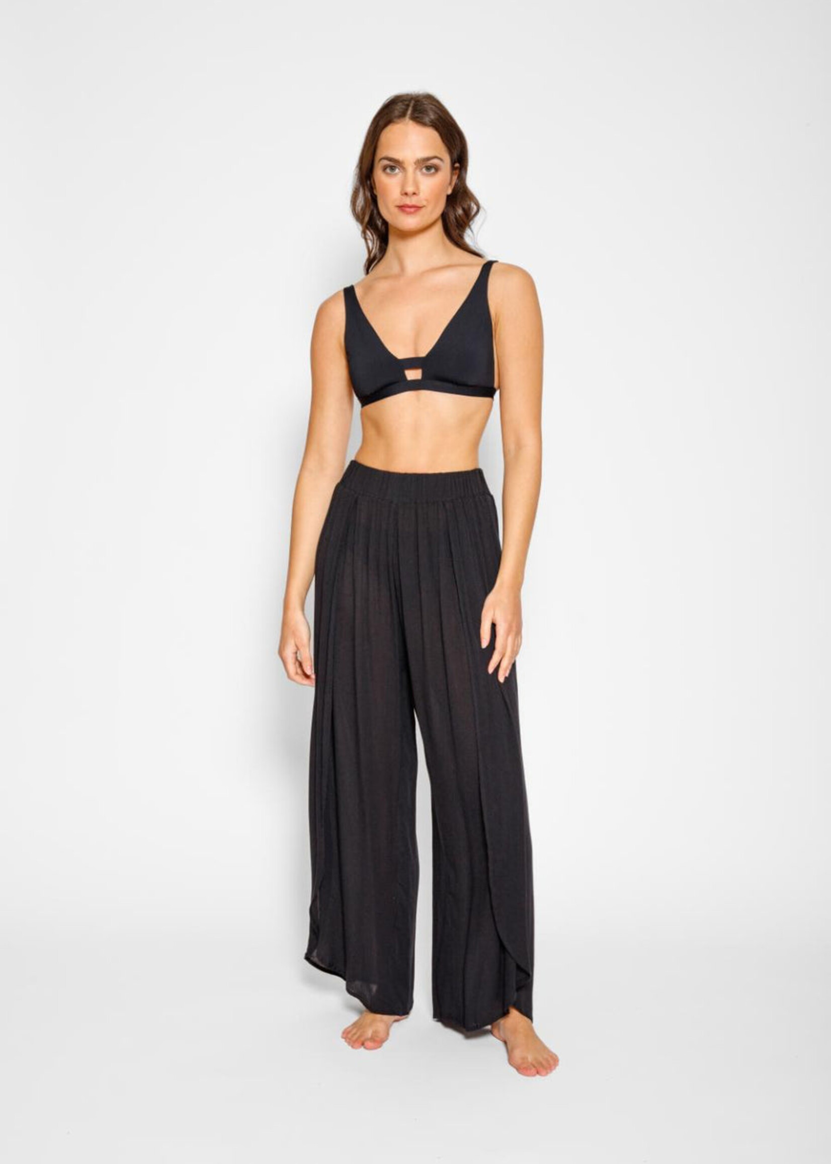 Koy Resort Koy Resort Pantalon Fendu Miami - Noir