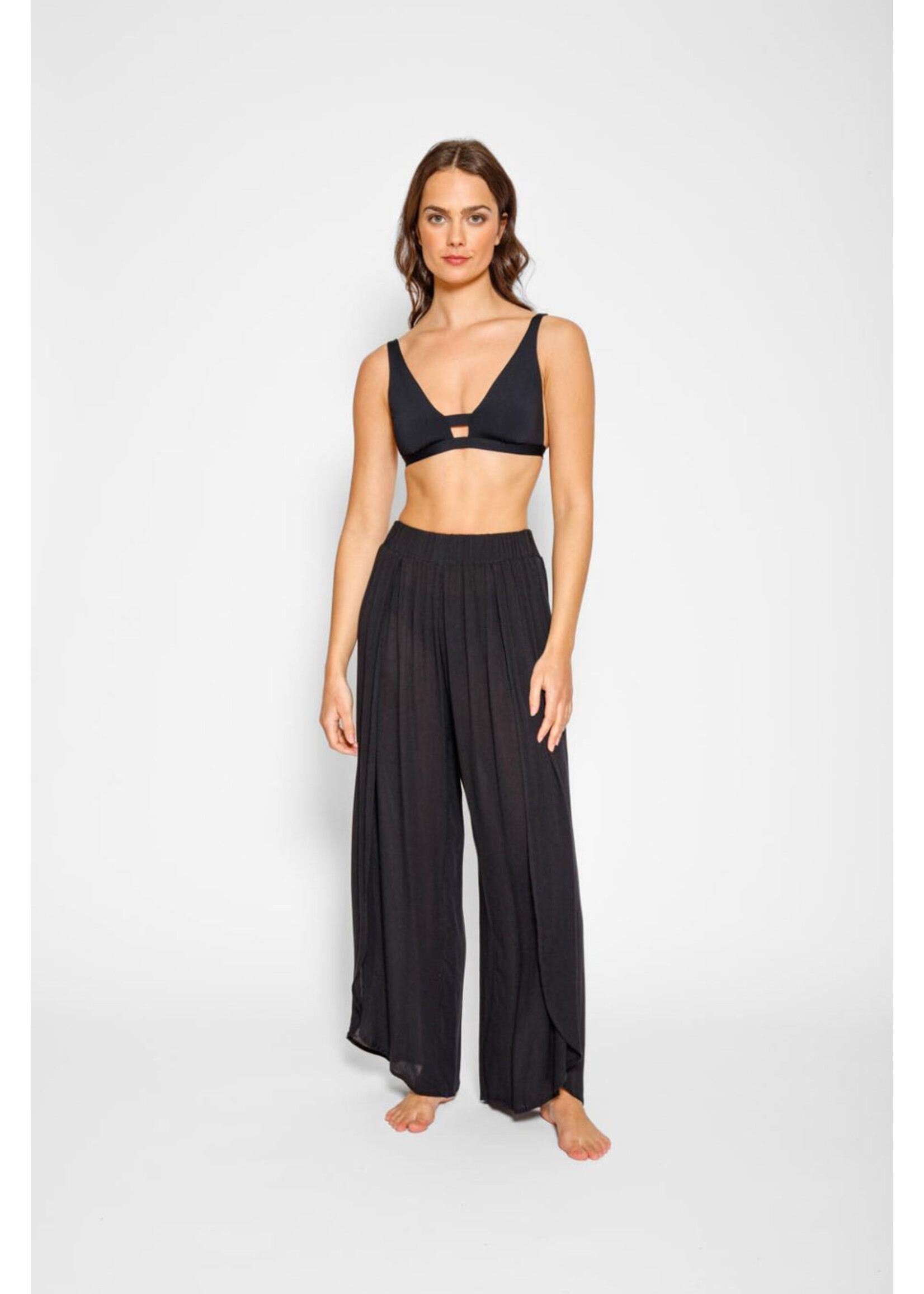 Koy Resort Koy Resort Pantalon Fendu Miami - Noir