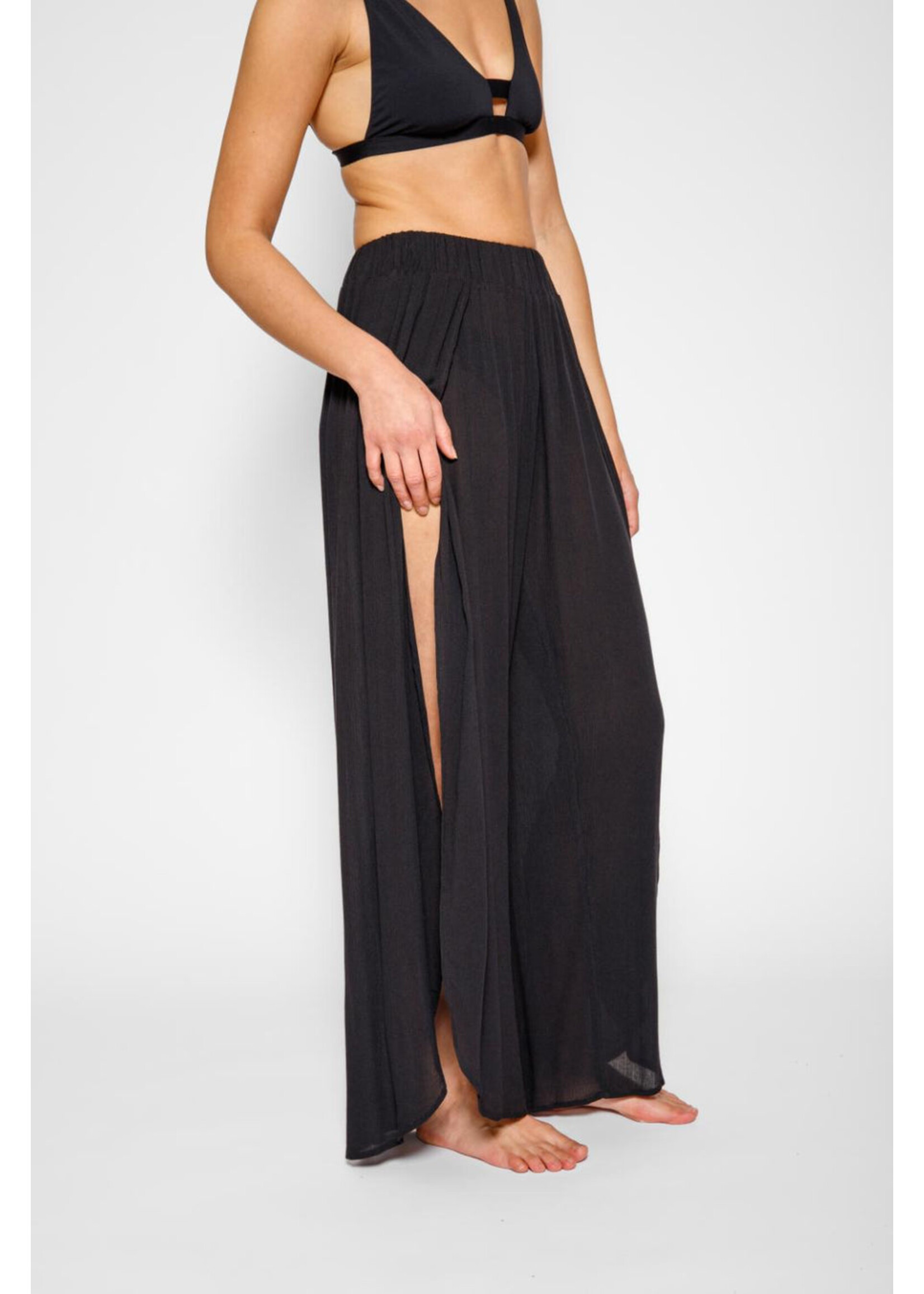 Koy Resort Koy Resort Miami Split Leg Pant - Black