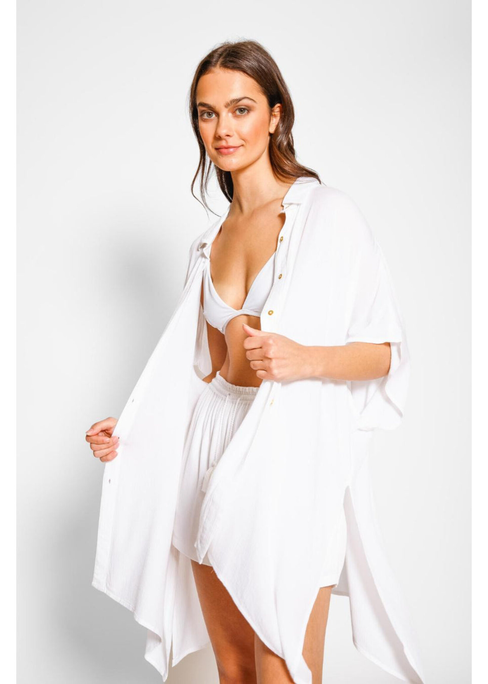 Koy Resort Koy Resort Miami Big Shirt - White