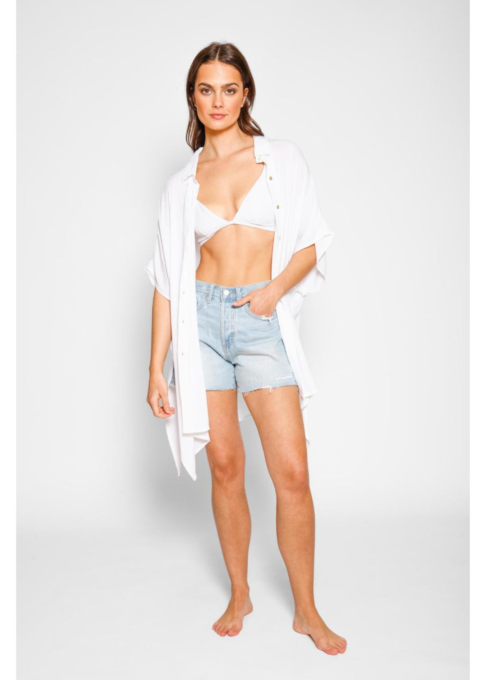 Koy Resort Koy Resort Miami Big Shirt - White