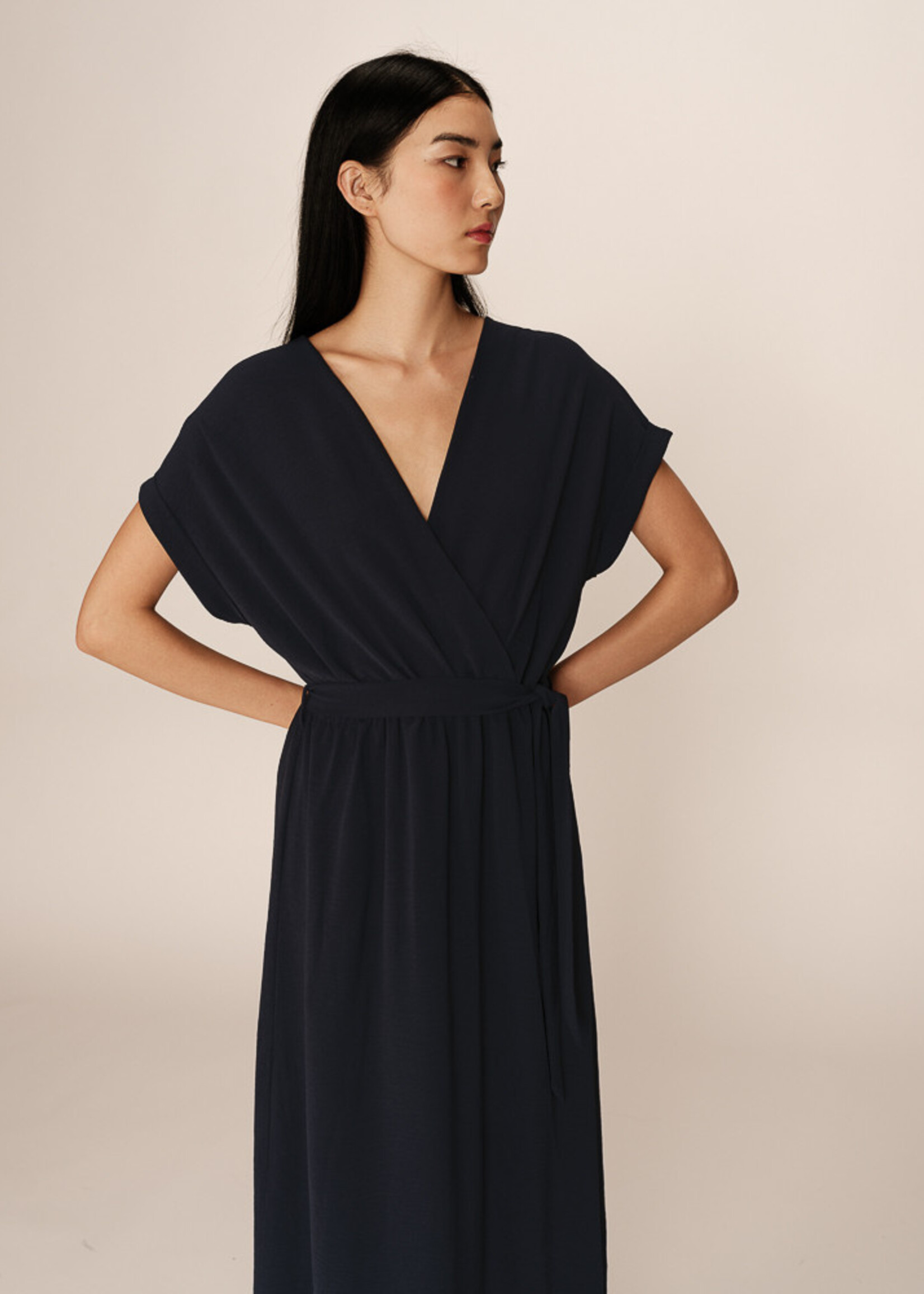 Grace and Mila Grace & Mila Robe Longue Papillon - Marine