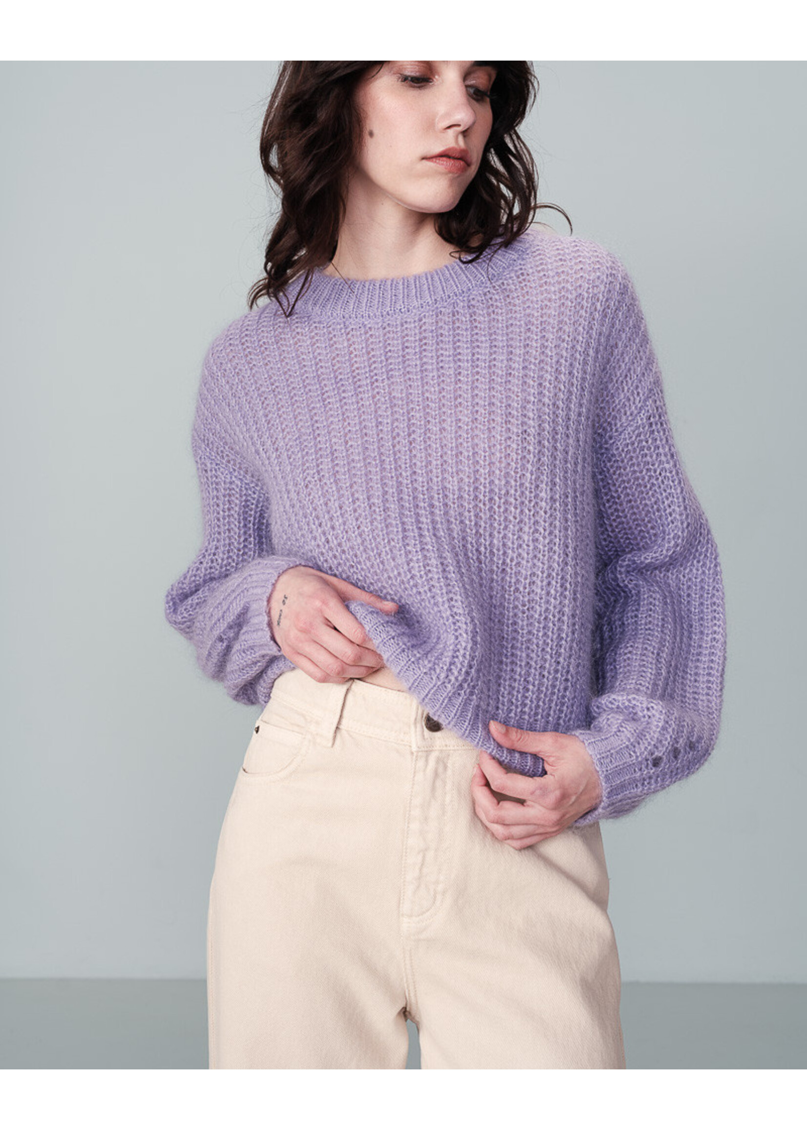 Grace and Mila Grace & Mila Naissance Sweater - Parme