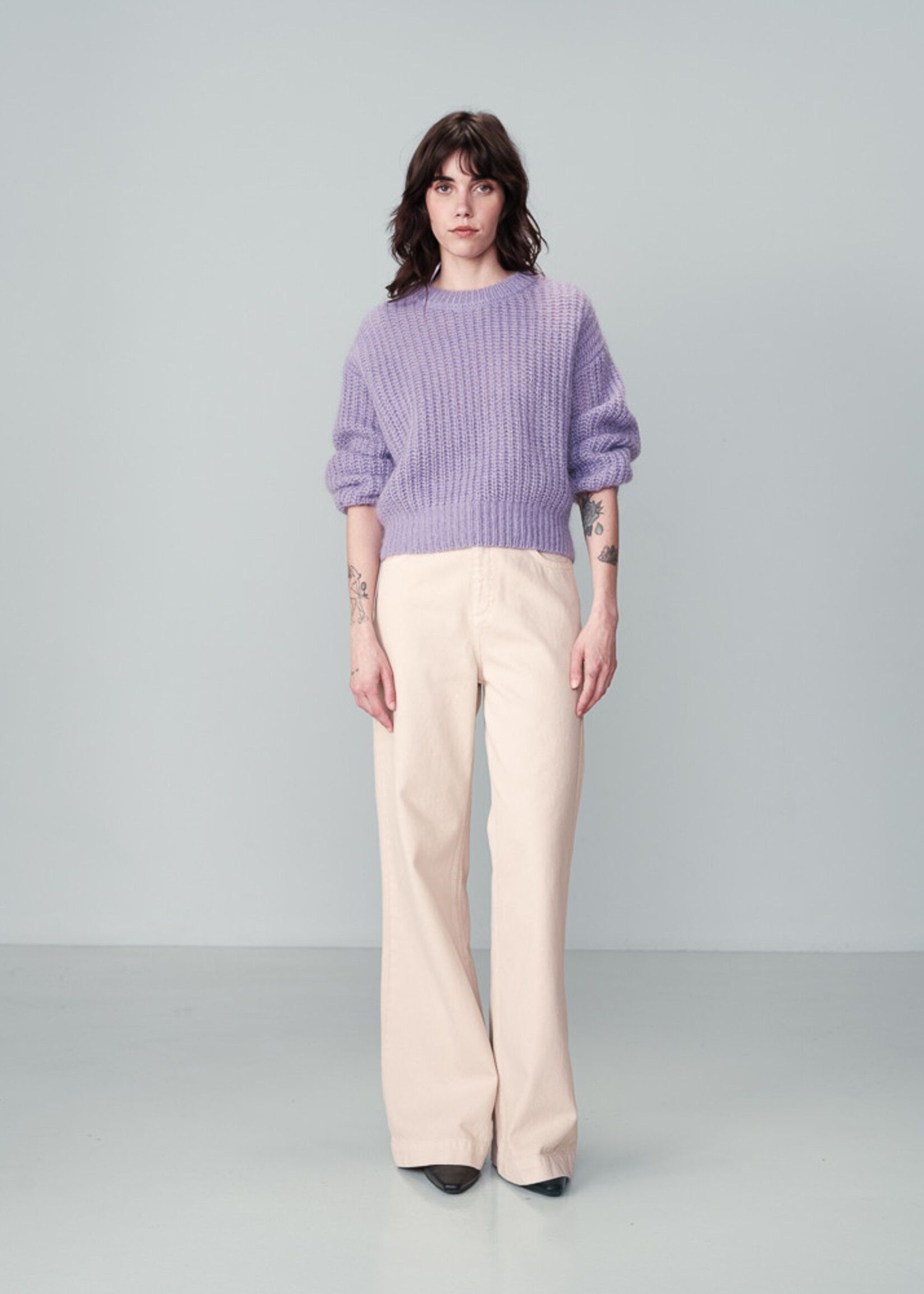 Grace and Mila Grace & Mila Naissance Sweater - Parme