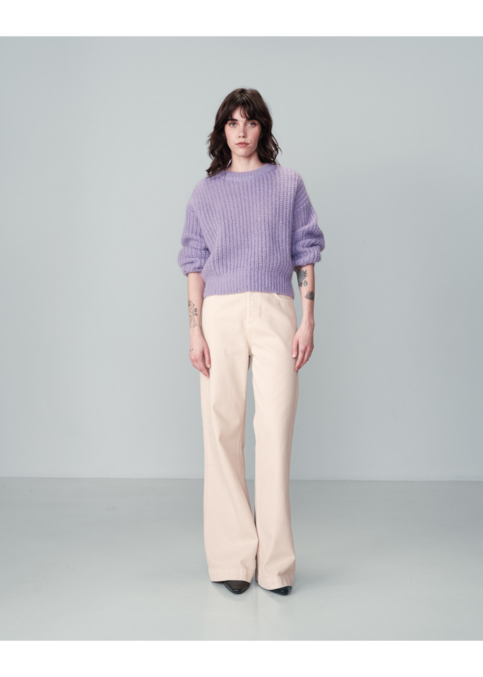 Grace and Mila Grace & Mila Naissance Sweater - Parme