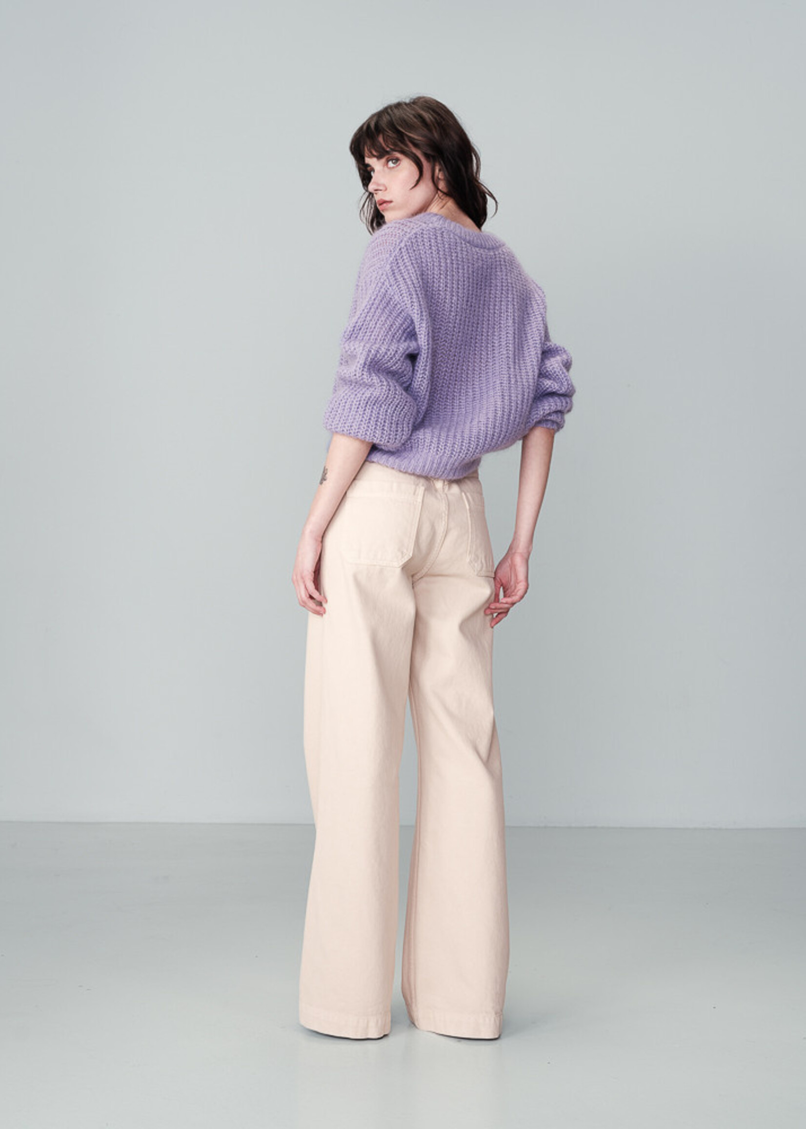 Grace and Mila Grace & Mila Naissance Sweater - Parme