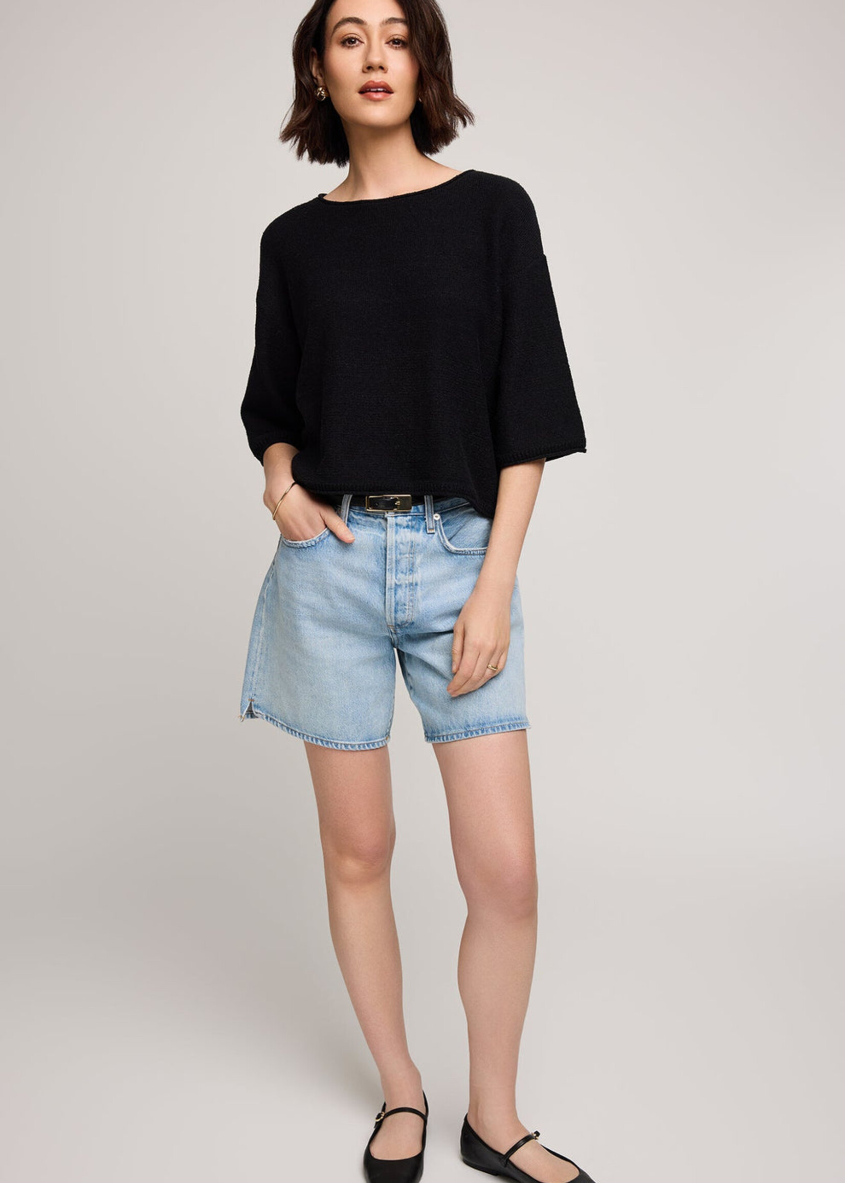 Gentle Fawn Kerrigan Knit Sweater - Black