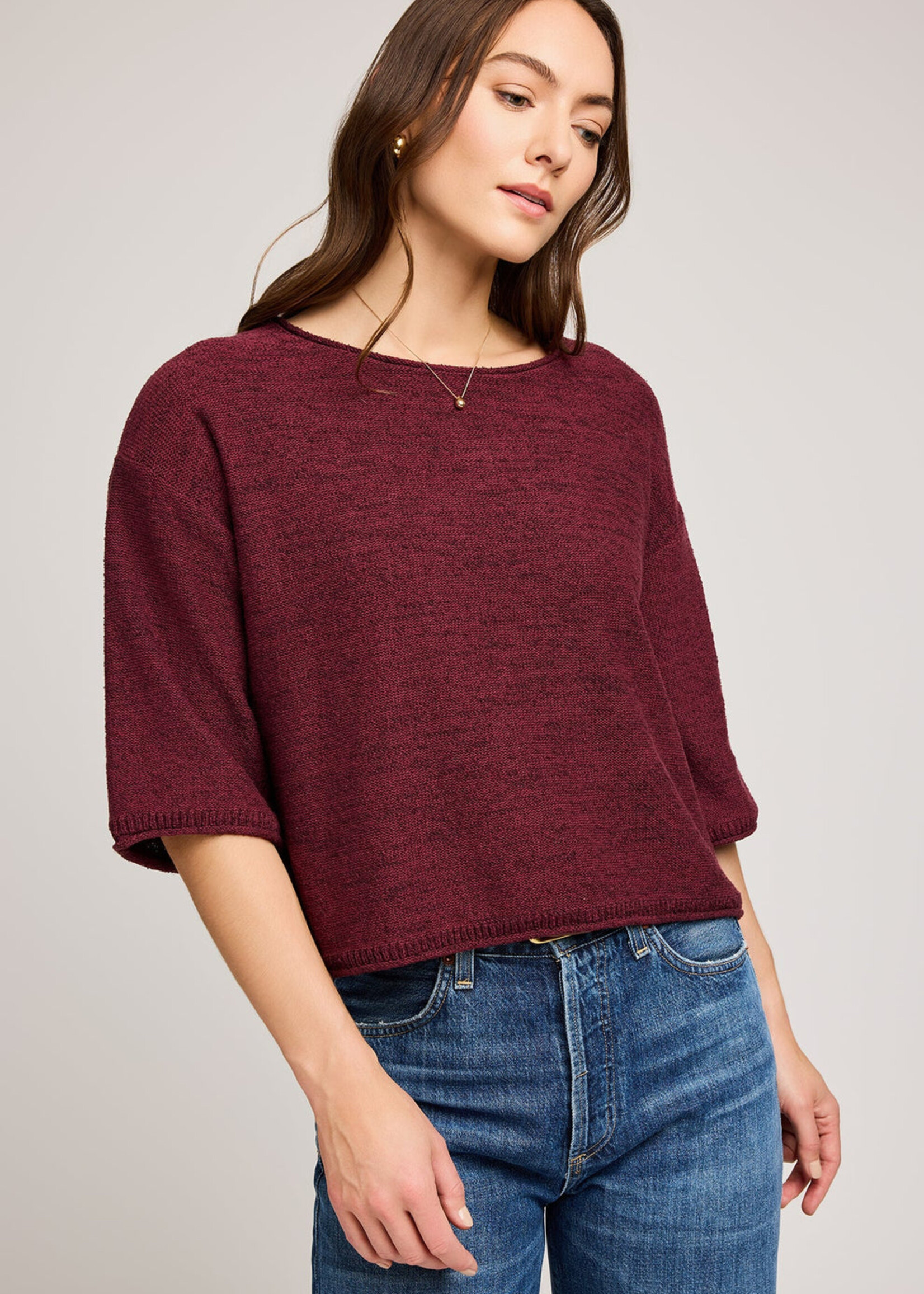 Gentle Fawn Kerrigan Knit Sweater - Merlot