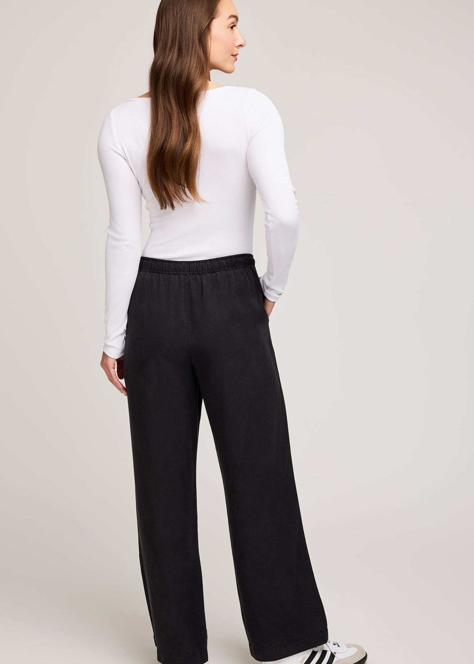 Gentle Fawn Pantalon Gabriel - Washed Black