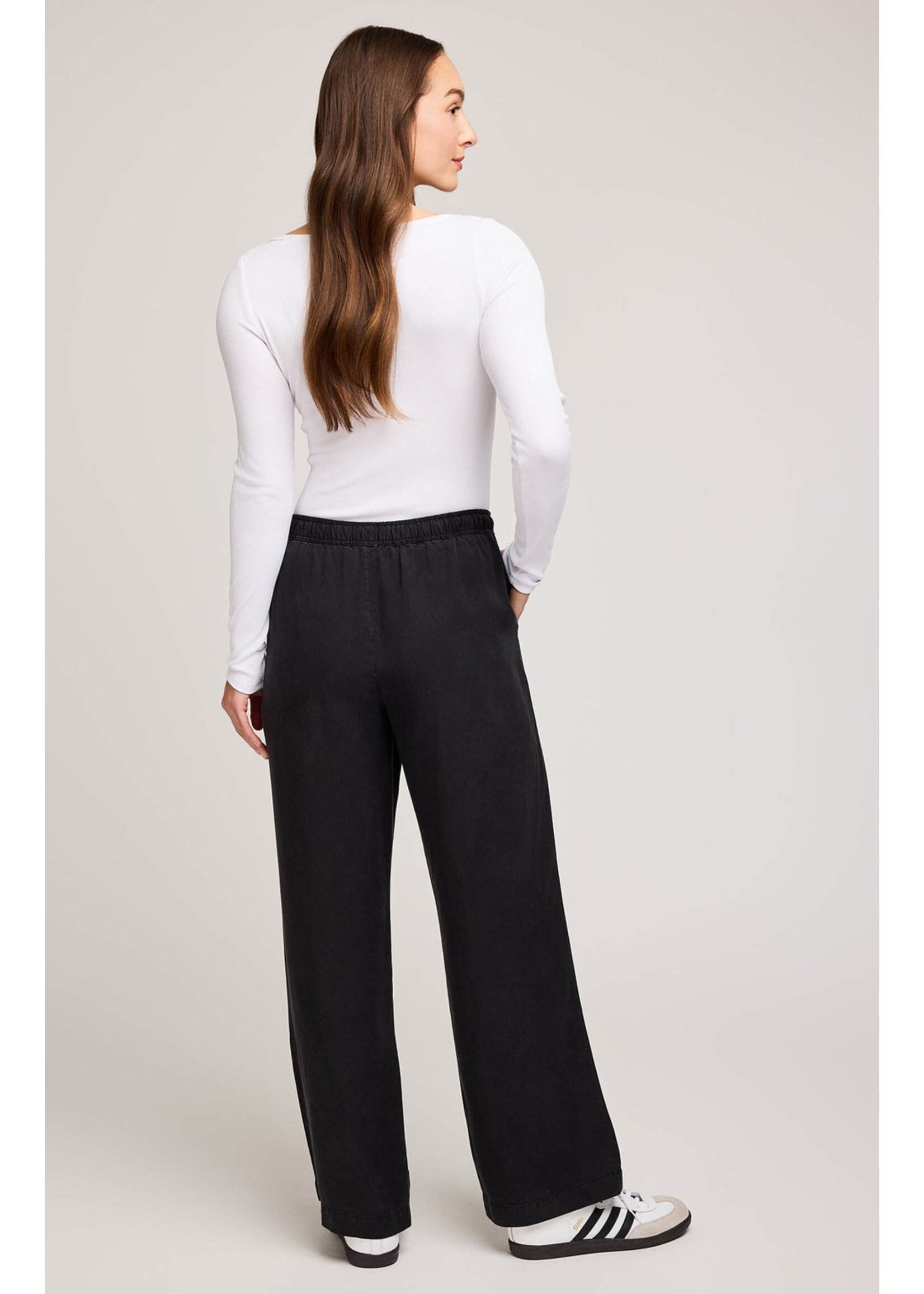 Gentle Fawn Pantalon Gabriel - Washed Black