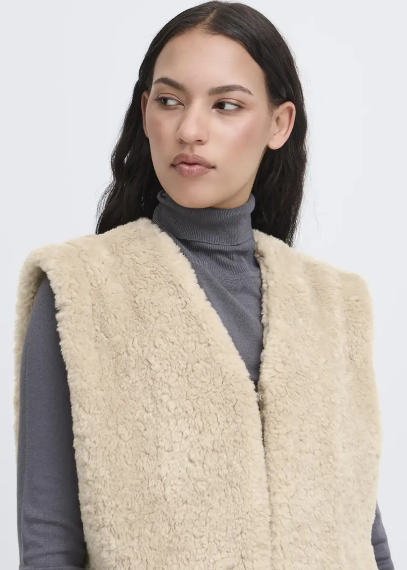 ICHI ICHI Gilet IHHizala - Fury Rainy Day