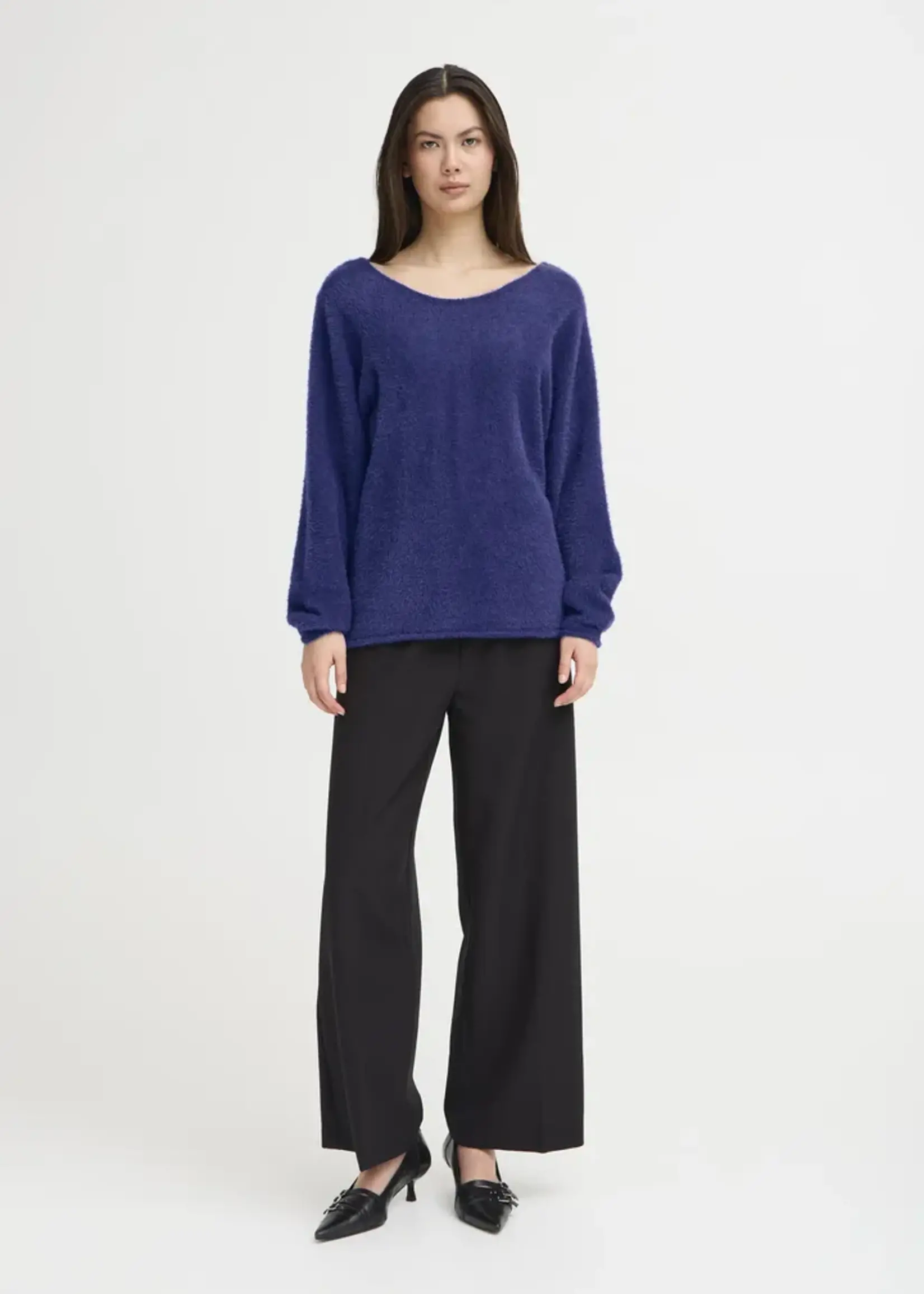 ICHI ICHI IHBergie LS Pullover - Patriot Blue