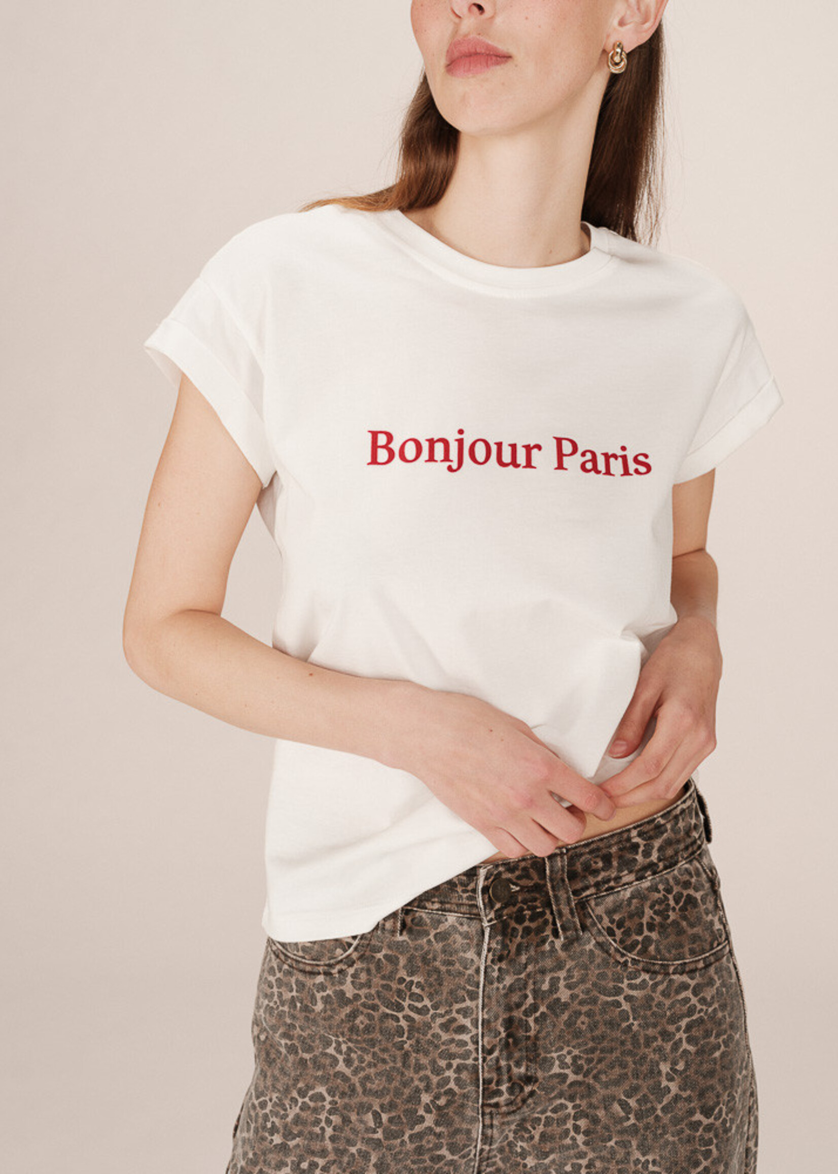 Grace and Mila Grace & Mila Sorentino T-Shirt - Ivory