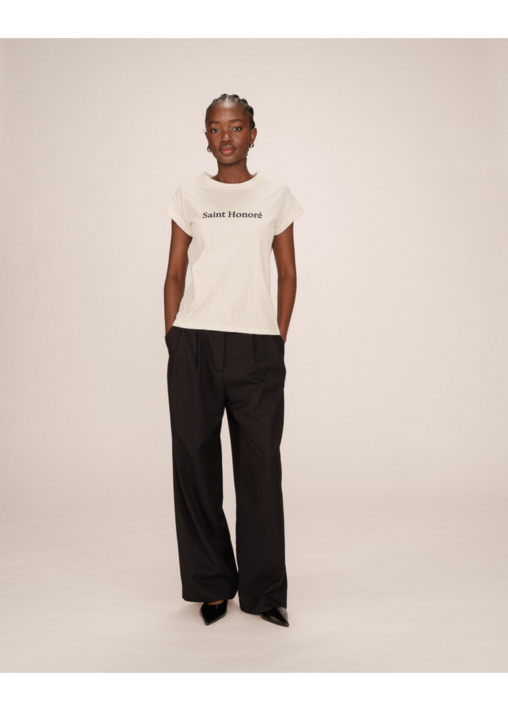 Grace and Mila Grace & Mila Sorentino T-Shirt - Beige