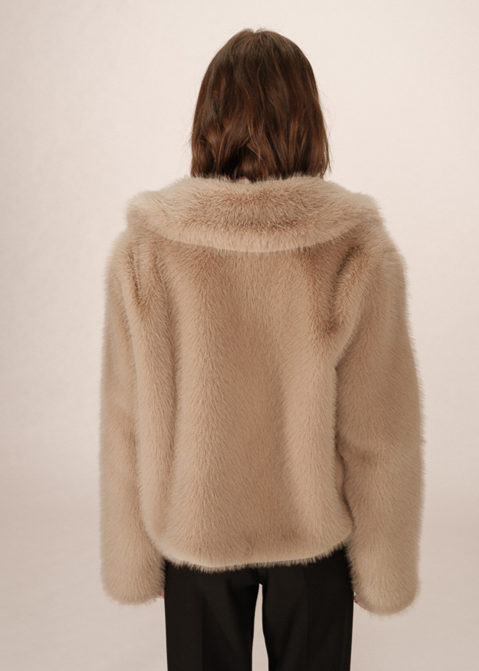 Grace and Mila Grace & Mila Shonna Coat - Greige