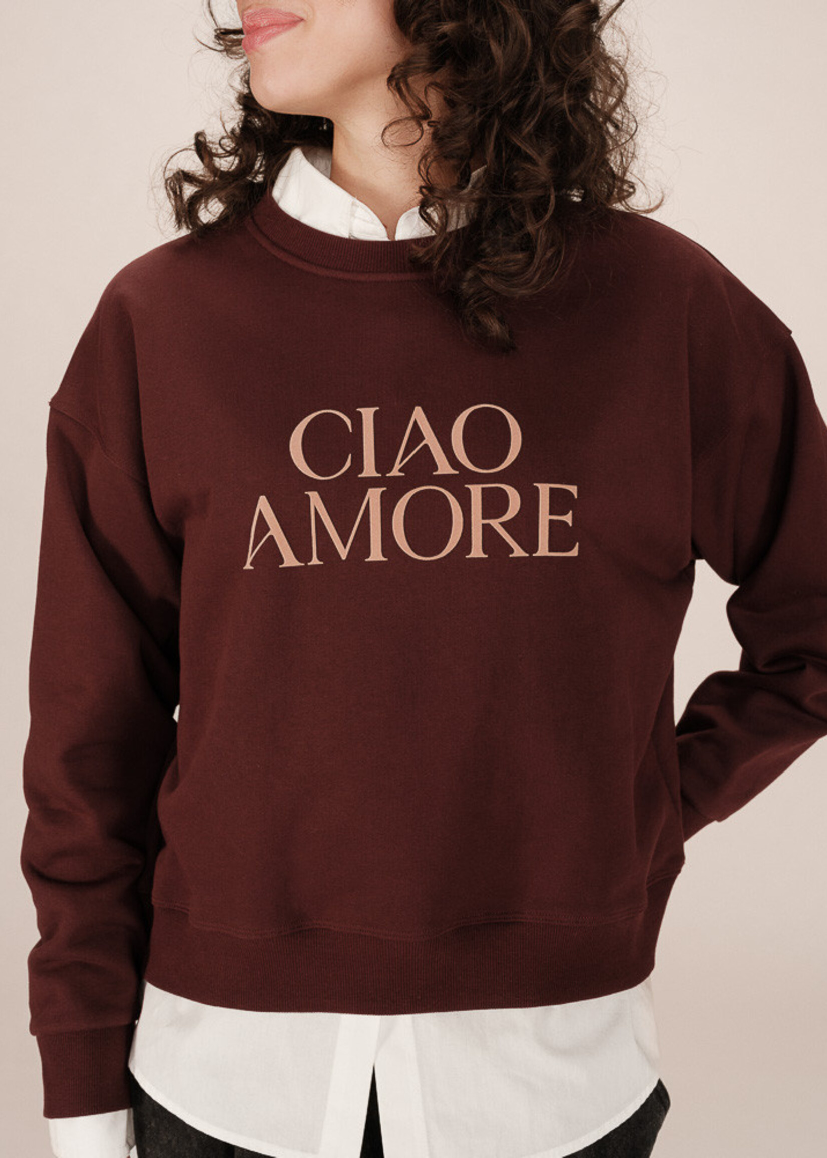 Grace and Mila Grace & Mila Sigil Sweatshirt - Bordeaux