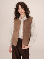 Grace and Mila Grace & Mila Gilet Sinatra - Taupe