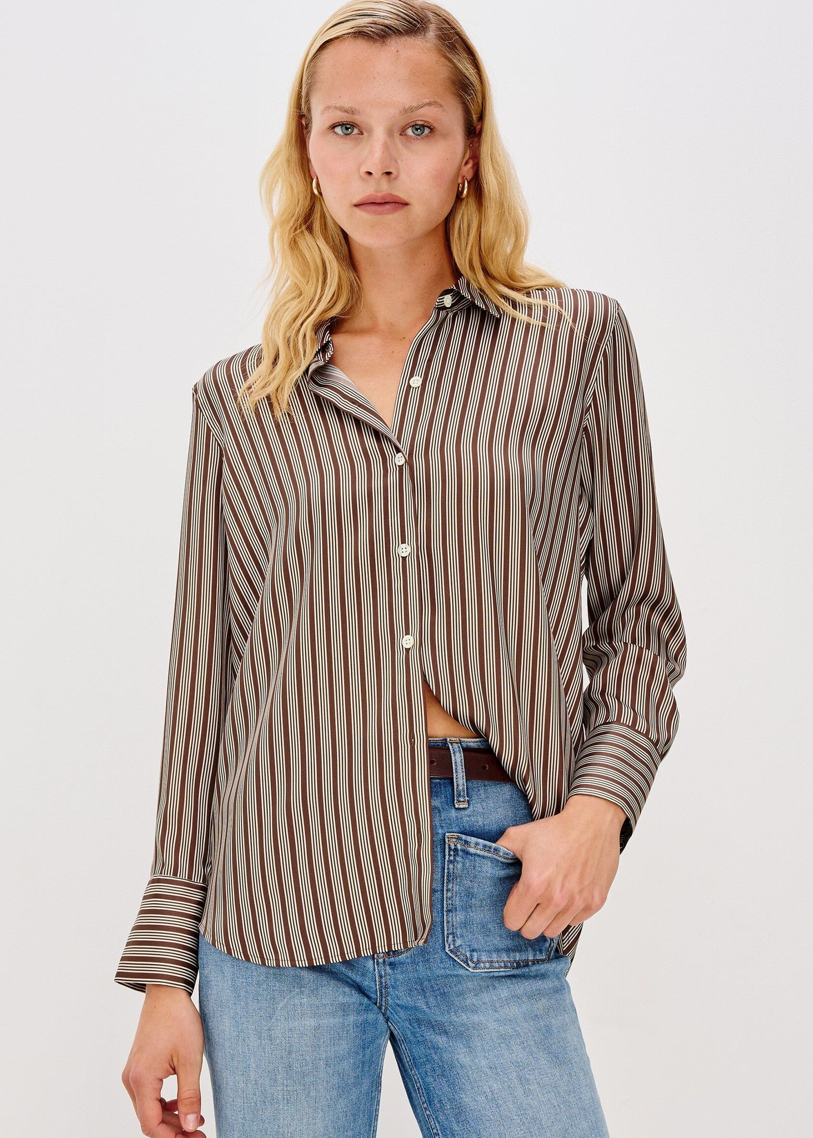 Rails Rails Chemise Saige - Isle Stripe