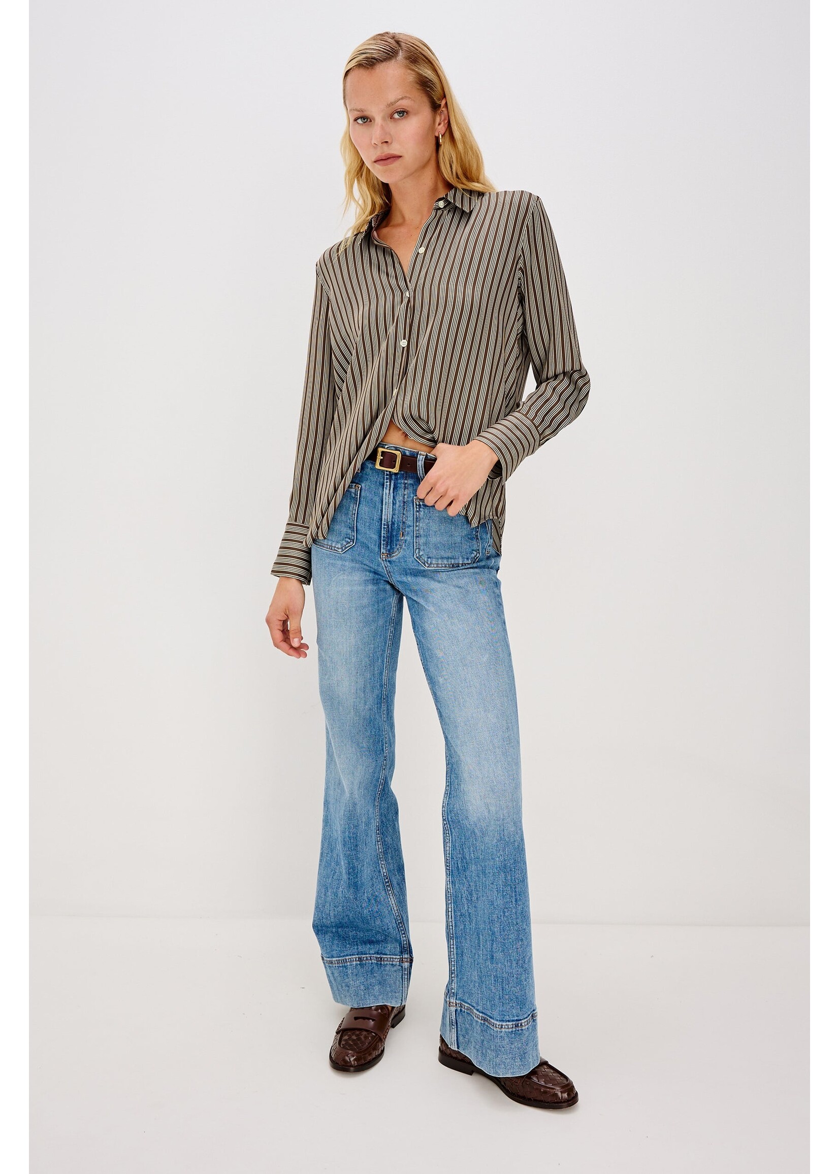 Rails Rails Chemise Saige - Isle Stripe