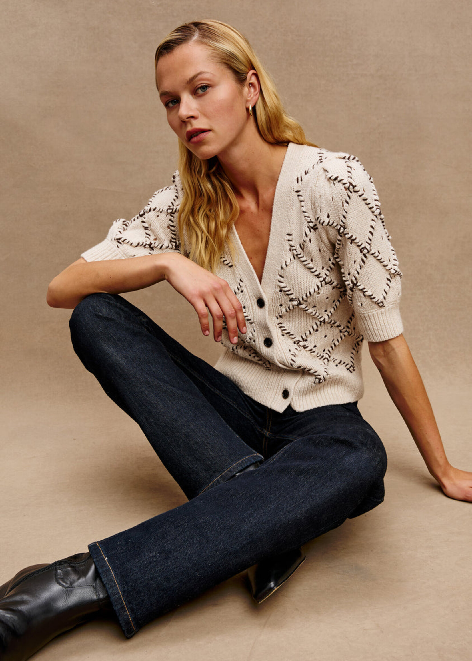 Rails Rails Cardigan Isla - Oat