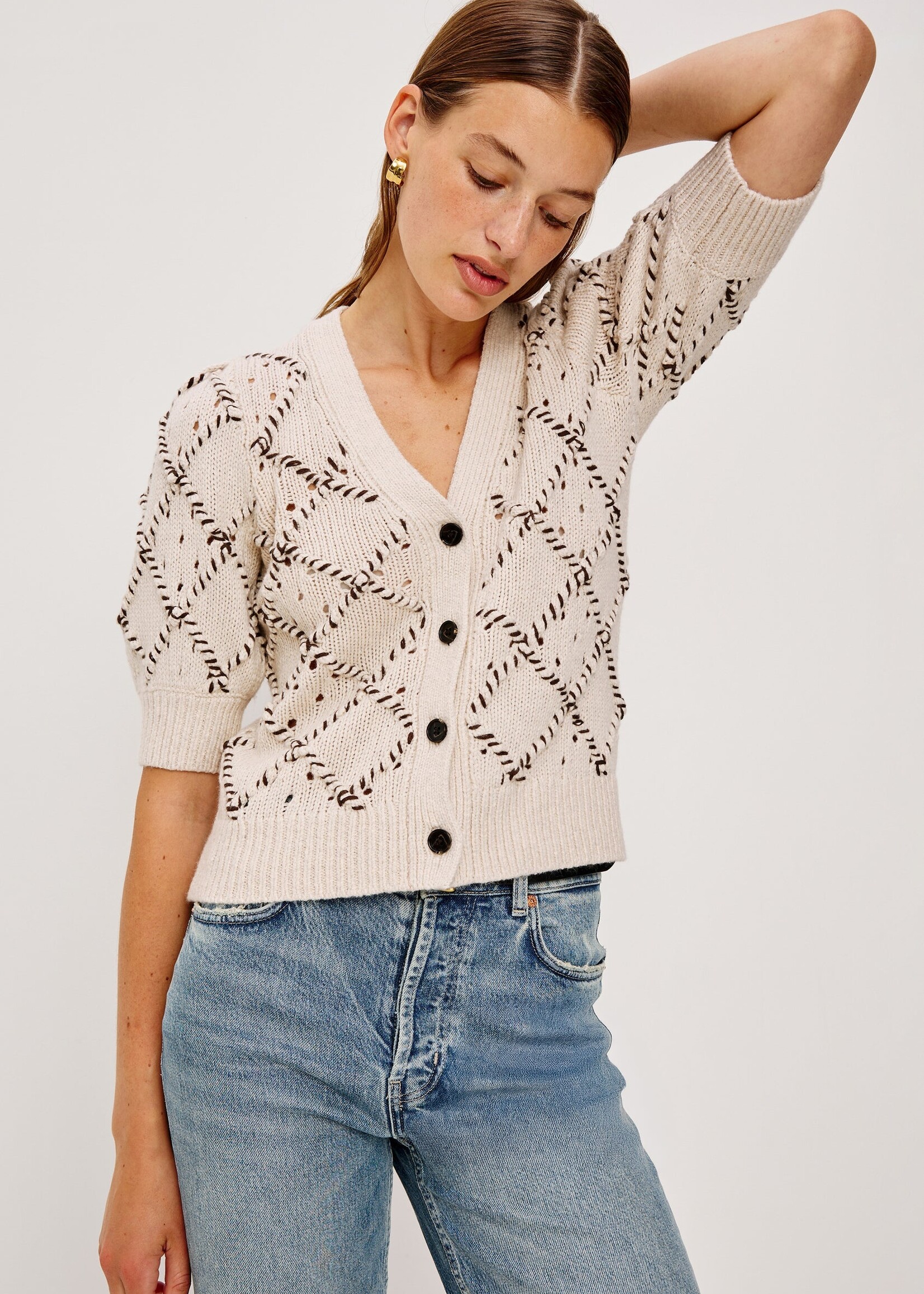 Rails Rails Isla Cardigan - Oat