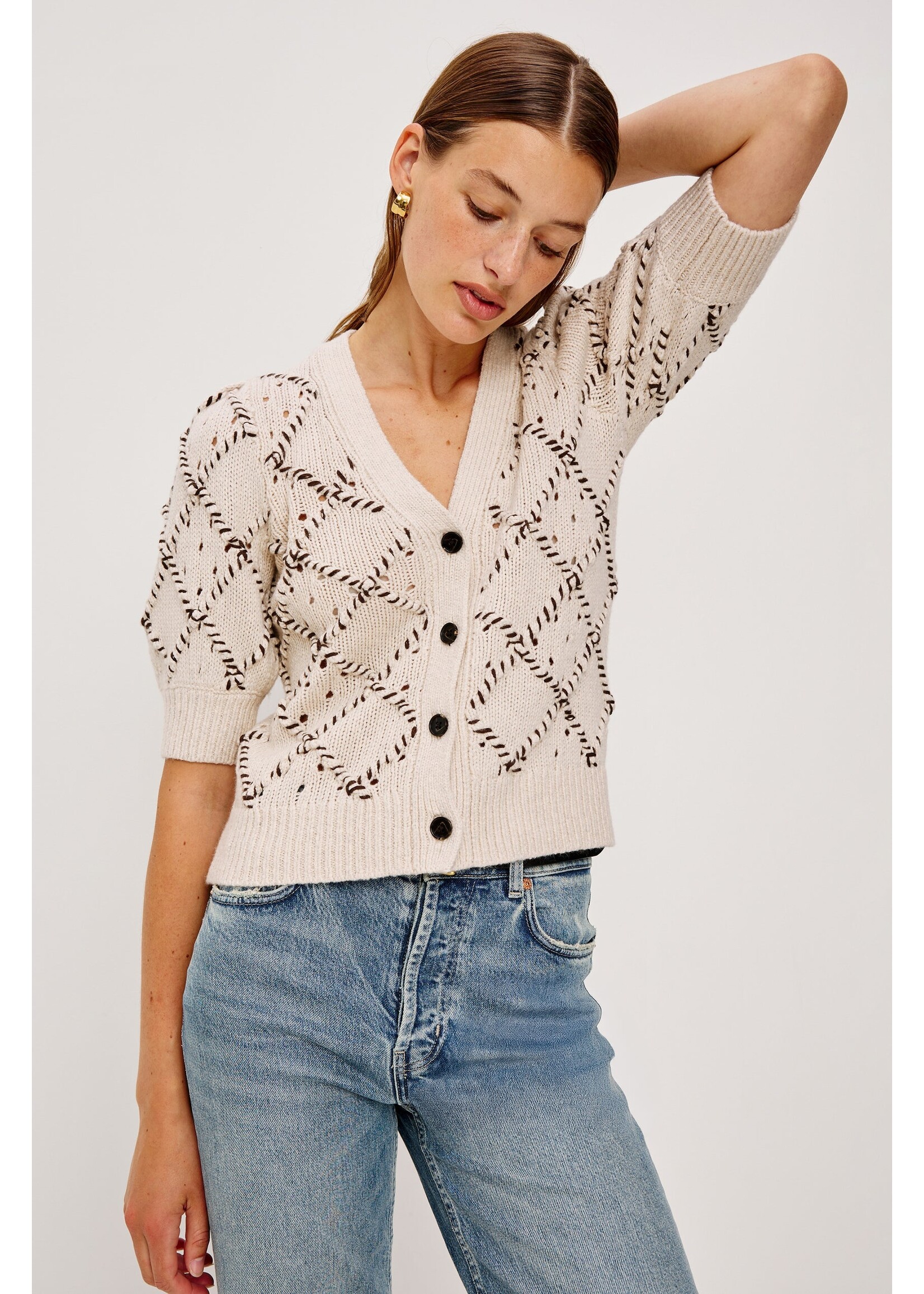 Rails Rails Isla Cardigan - Oat