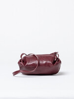 Surkana Surkana Crackled Crossbody Bag - Bourdeaux