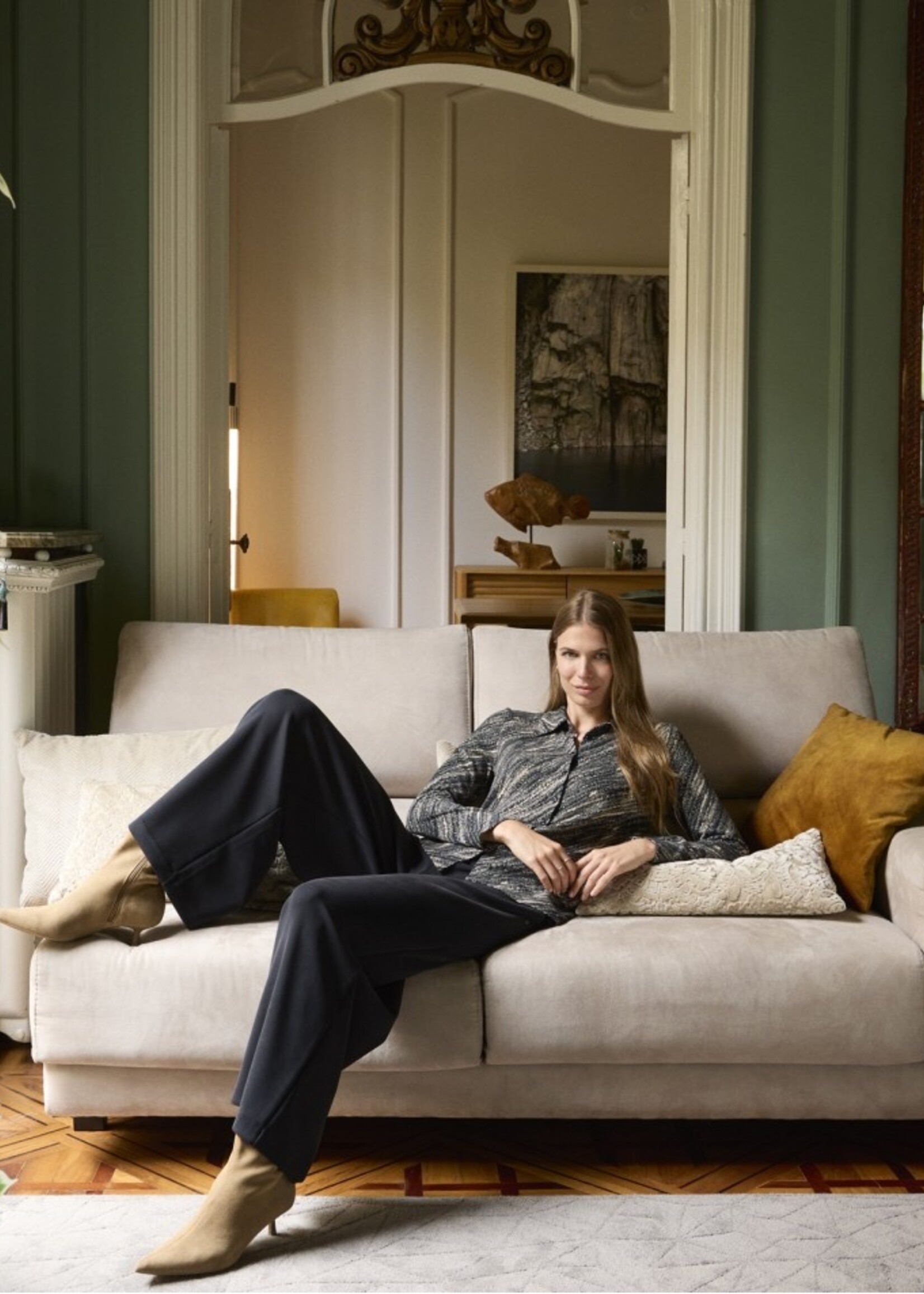 Surkana Surkana Modal Wide Pants - Black