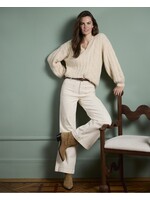 Surkana Surkana Wide Denim Pants - Ecru