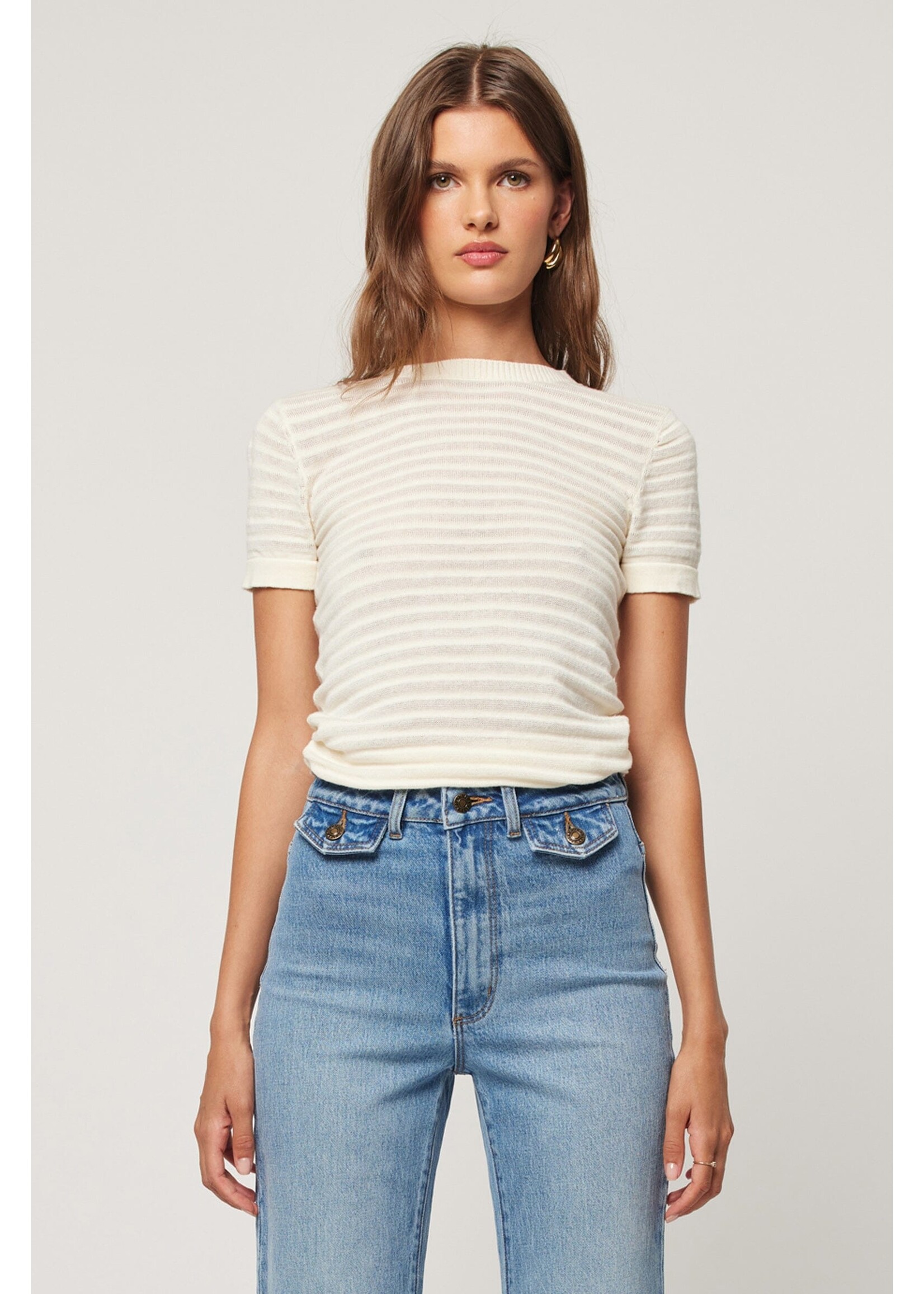 Rolla's Rolla's Edgar Tomboy Tee - Vintage White