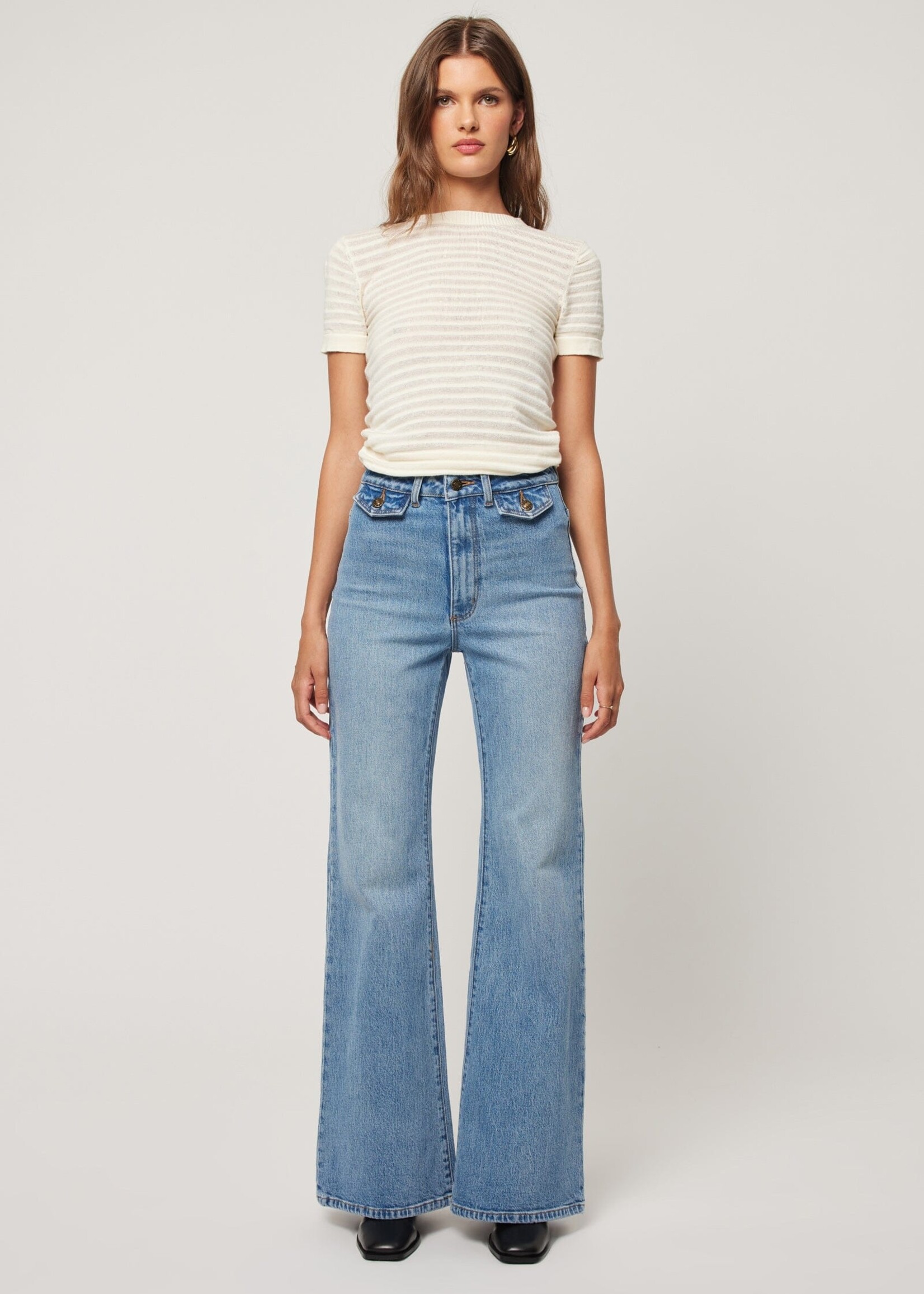 Rolla's Rolla's Edgar Tomboy Tee - Vintage White