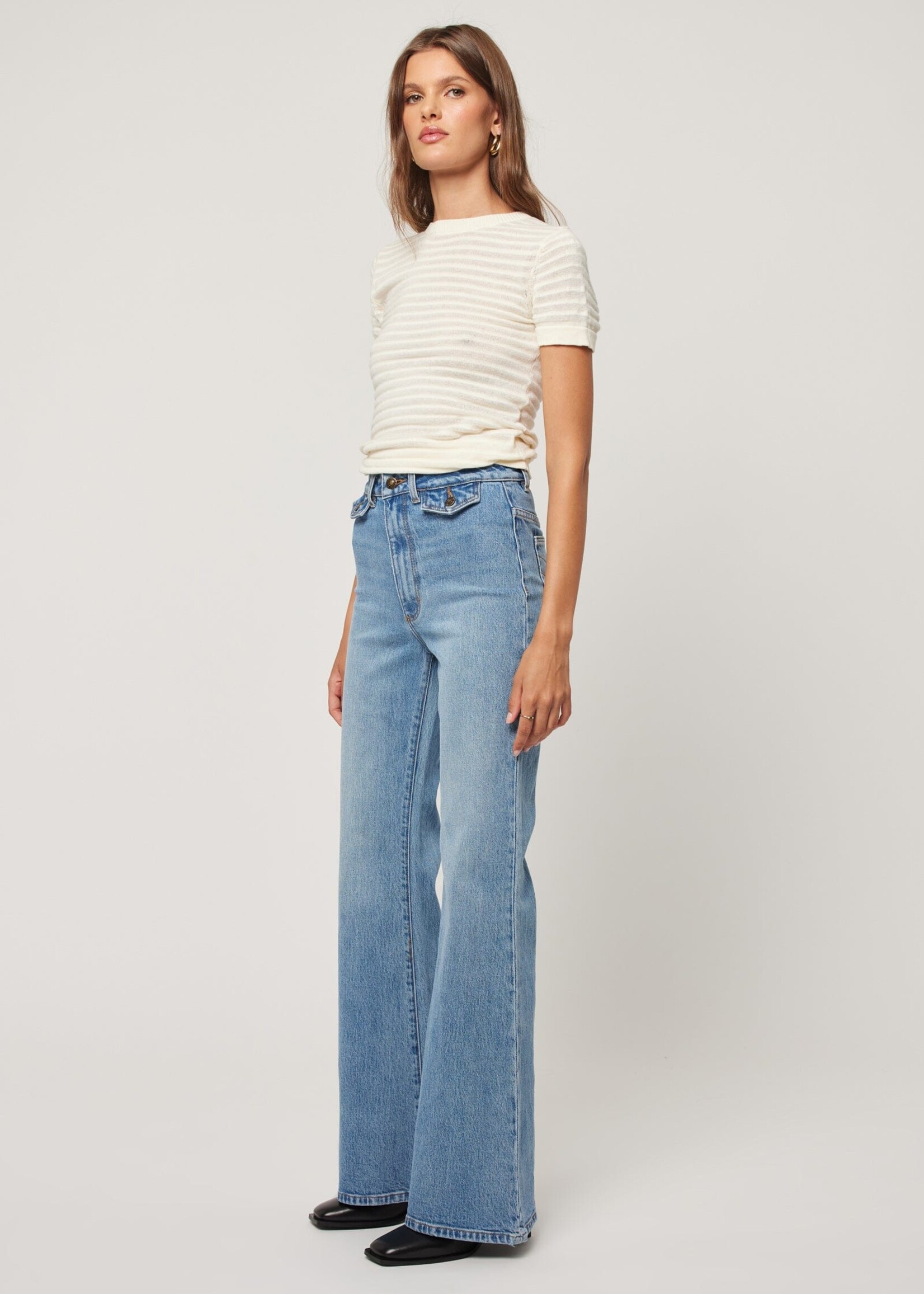 Rolla's Rolla's Edgar Tomboy Tee - Vintage White