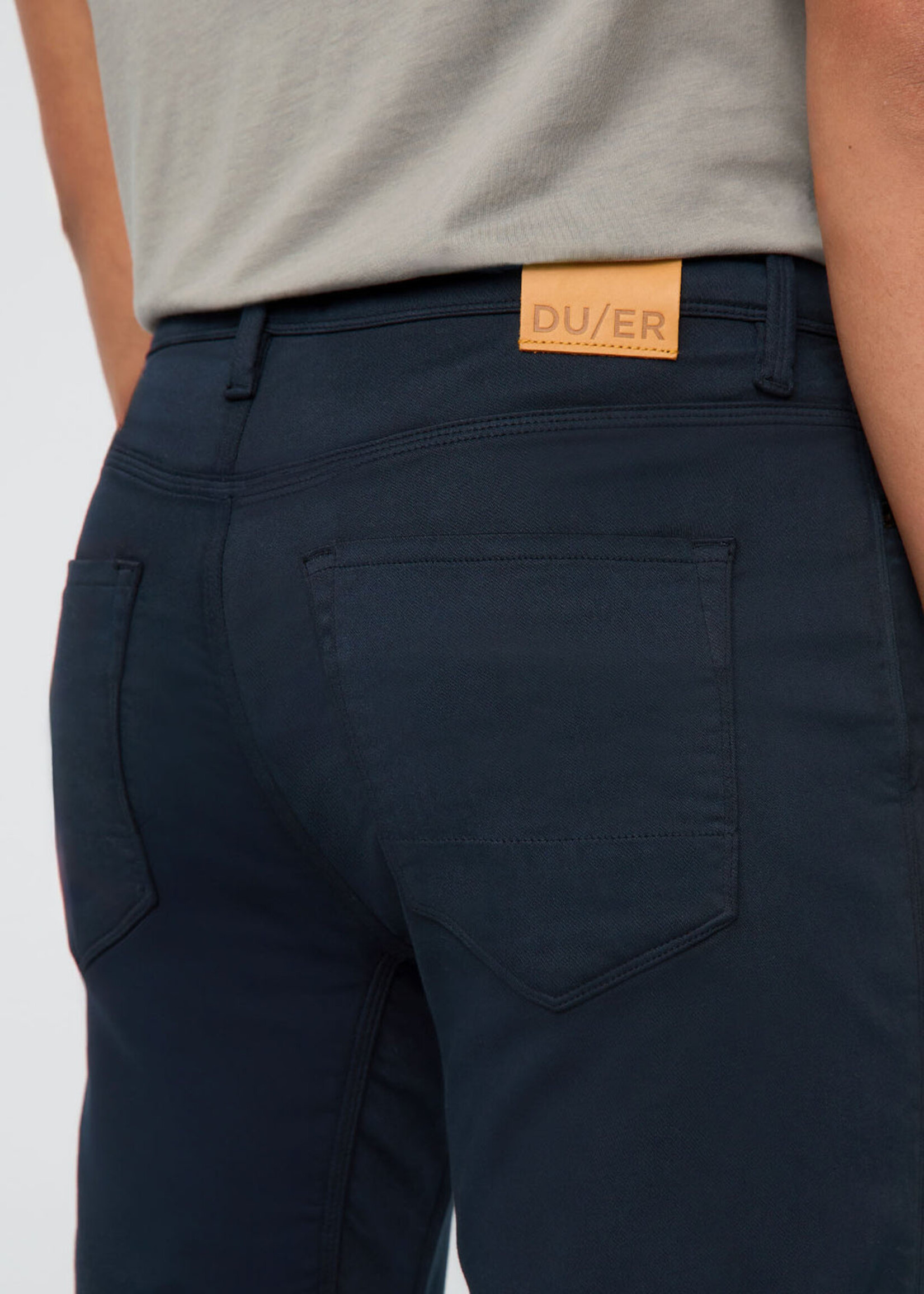 DU/ER DU/ER No Sweat Straight - Navy