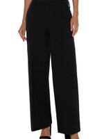 Liverpool Liverpool Pantalon Large Kelsey Crop - Noir