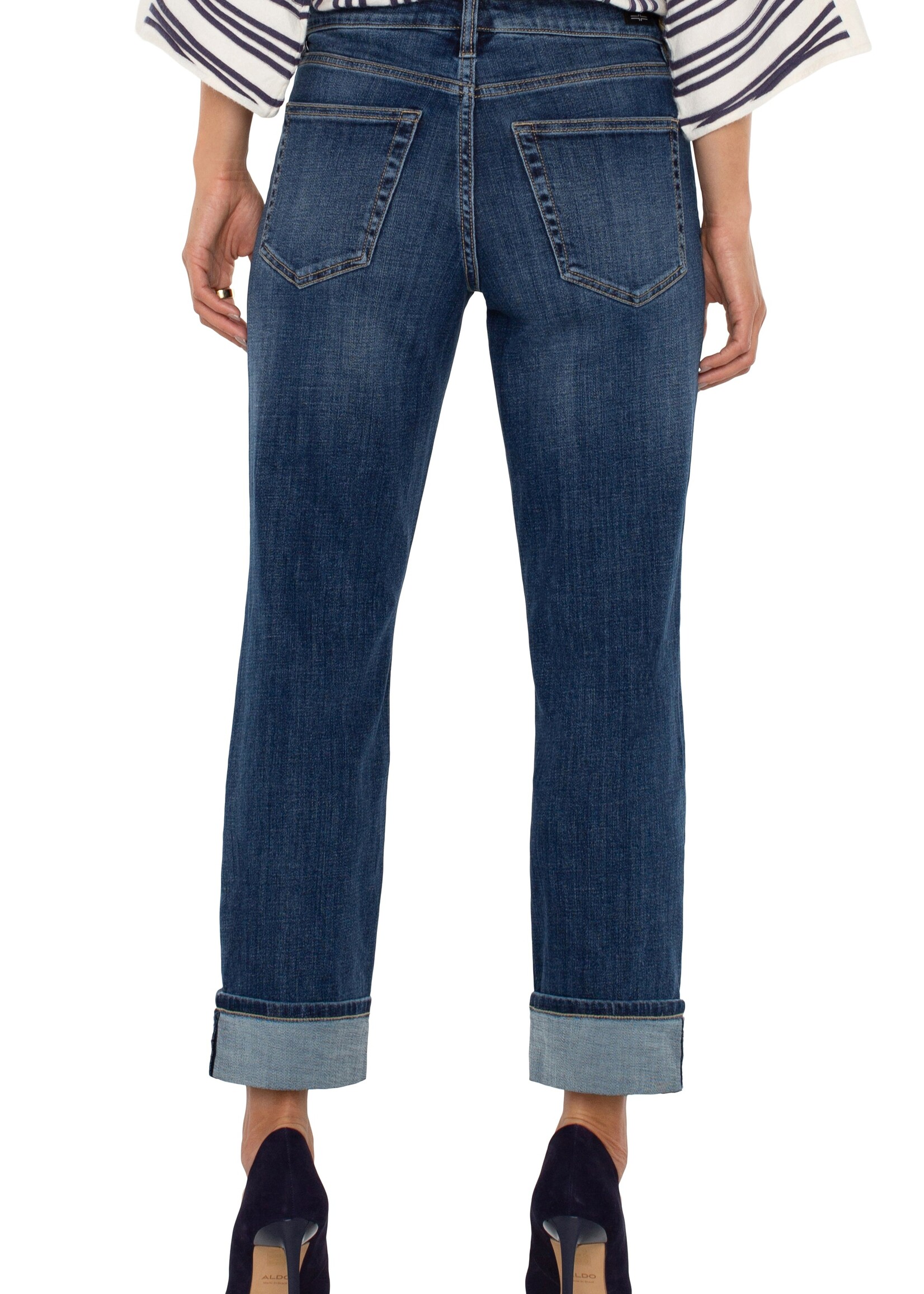 Liverpool Liverpool Marley GF Cuffed Jeans - Rushland