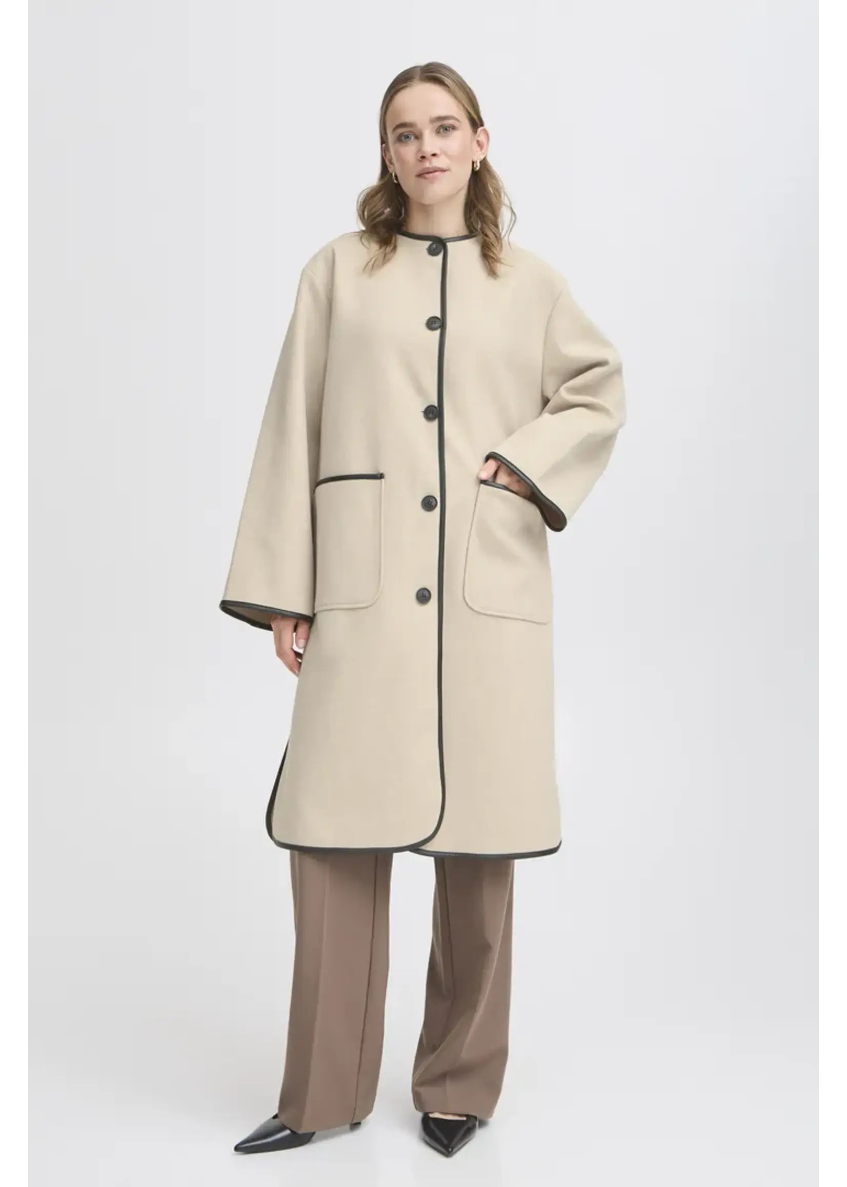Fransa Fransa Veste Elisabeth - Limestone