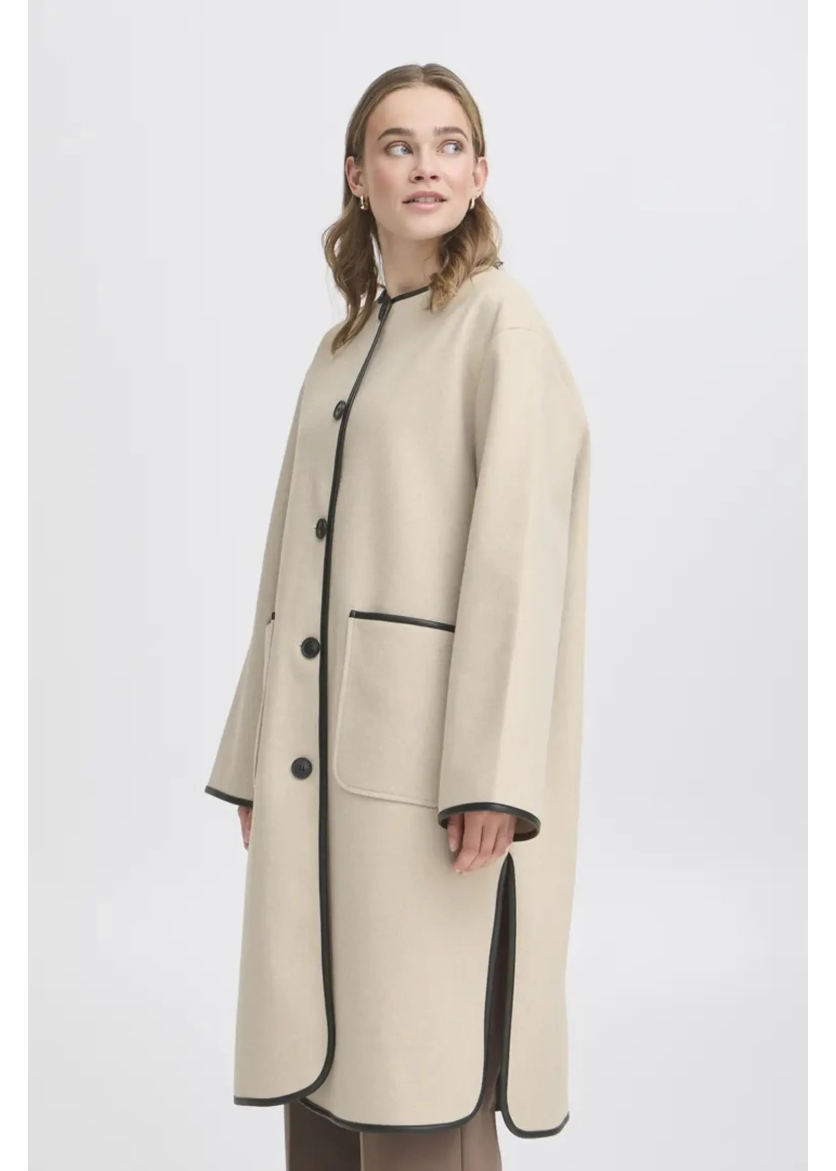 Fransa Fransa Veste Elisabeth - Limestone
