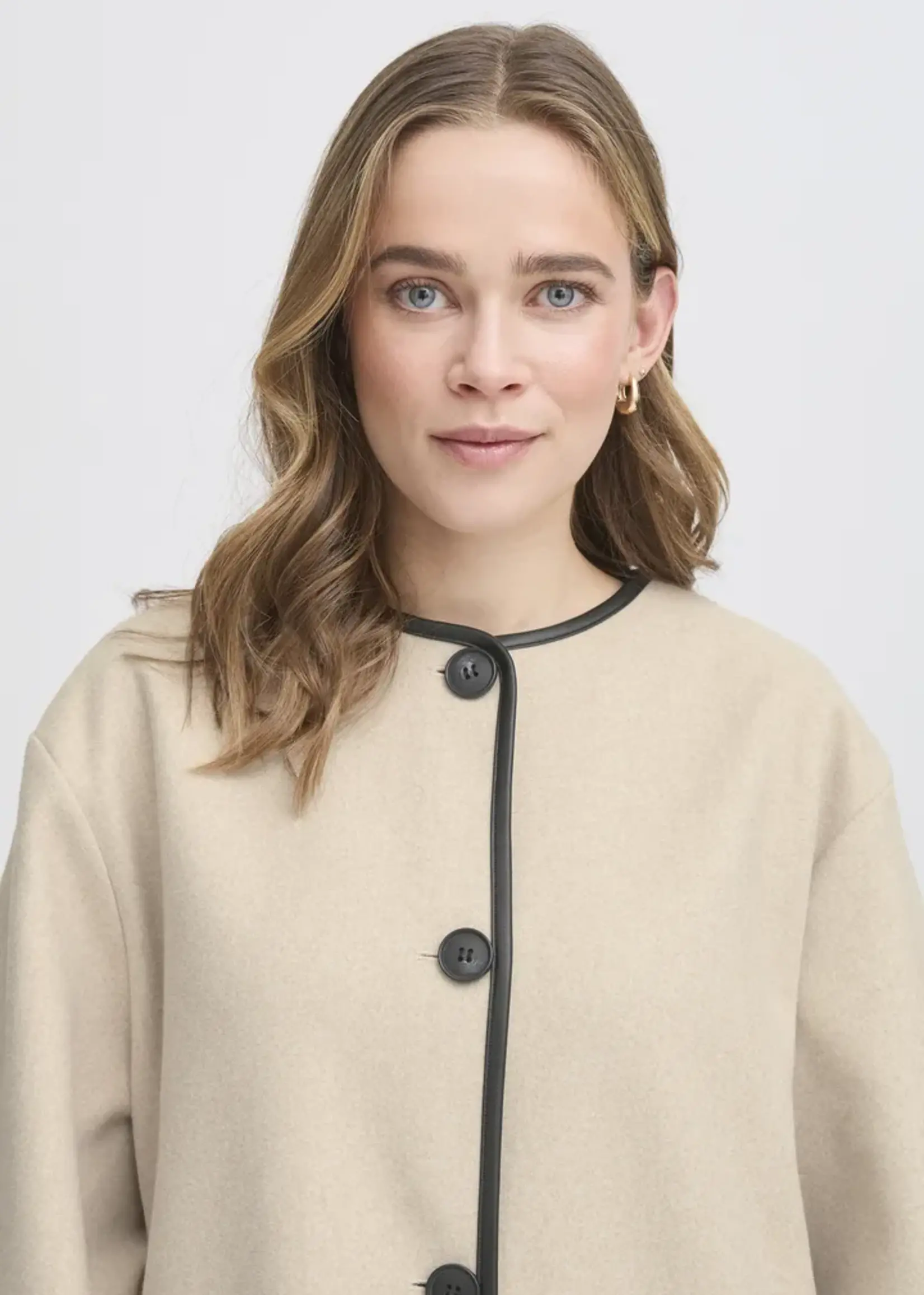 Fransa Fransa Veste Elisabeth - Limestone