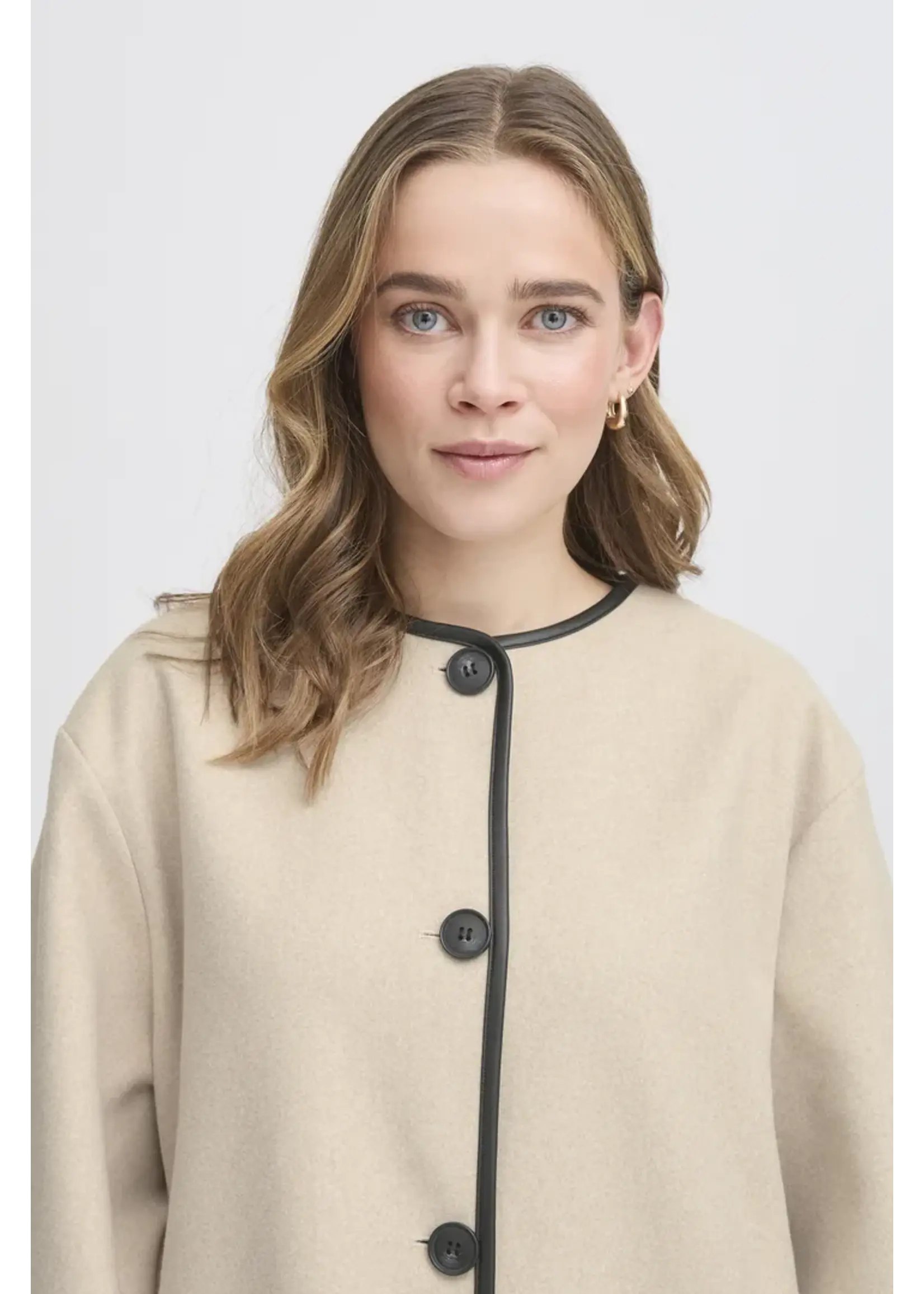 Fransa Fransa Veste Elisabeth - Limestone