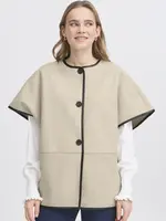 Fransa Fransa Elisabeth Outwear Jacket - Limestone
