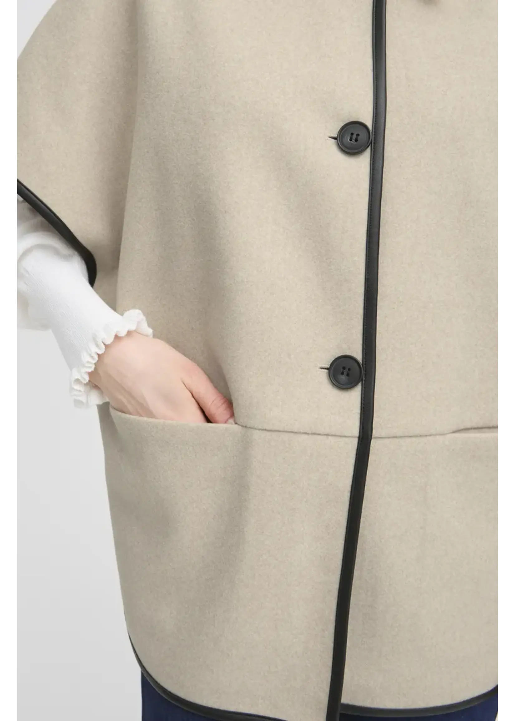 Fransa Fransa Veste D'extérieur Elisabeth - Limestone
