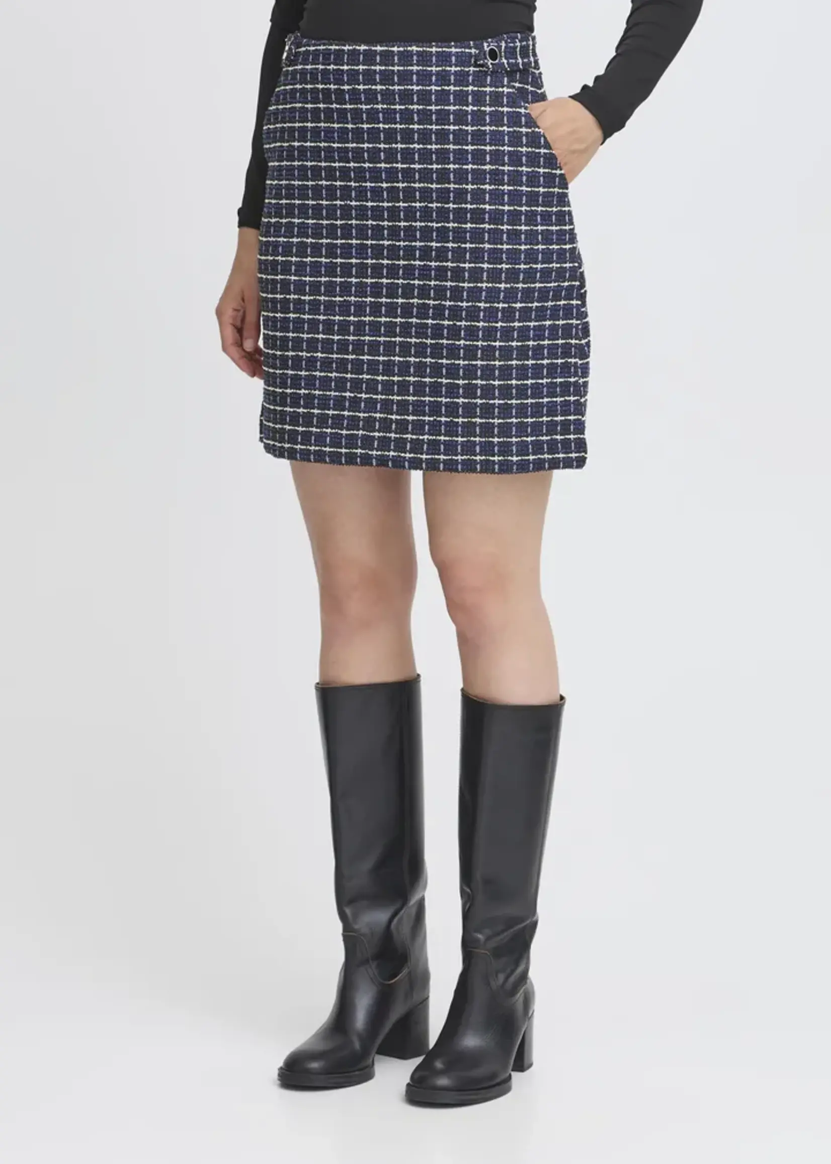 ICHI ICHI IHKate Skirt - Patriot Blue