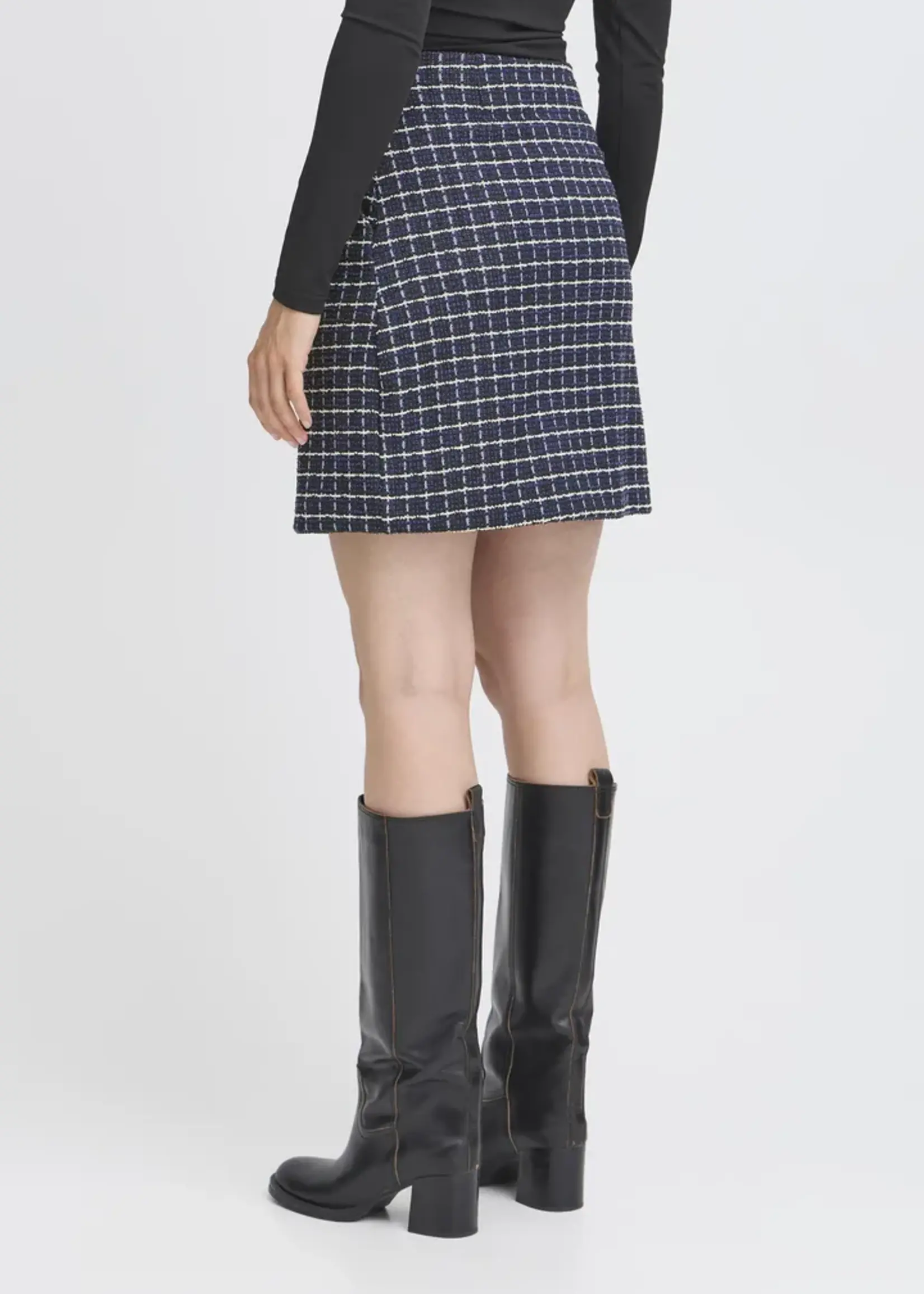 ICHI ICHI Jupe IHKate - Patriot Blue